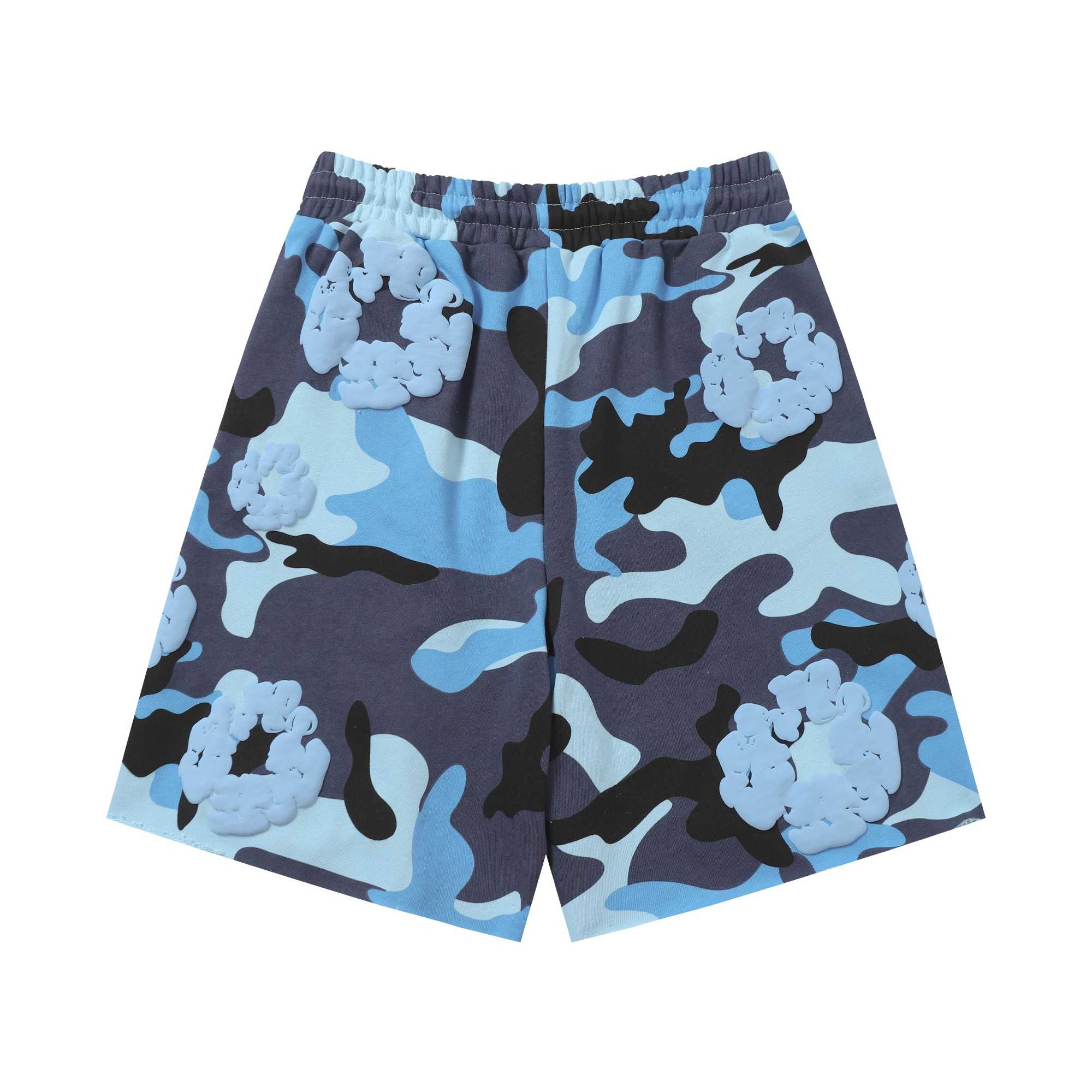 Denim Tears Camo Sweat Shorts - DopestKickz