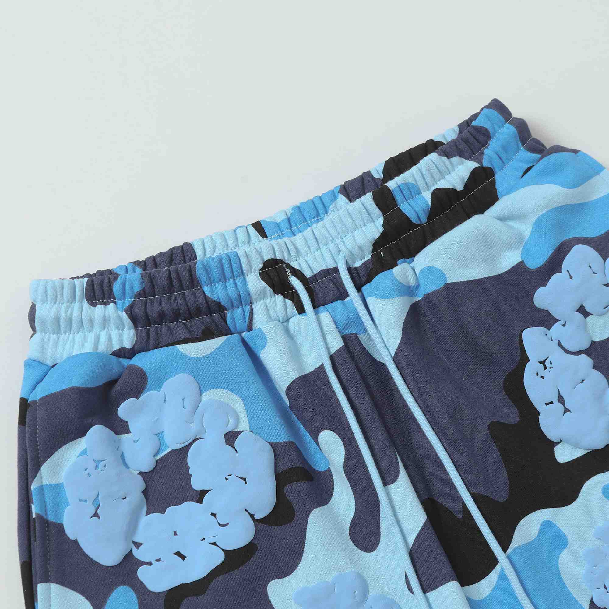 Denim Tears Camo Sweat Shorts - DopestKickz