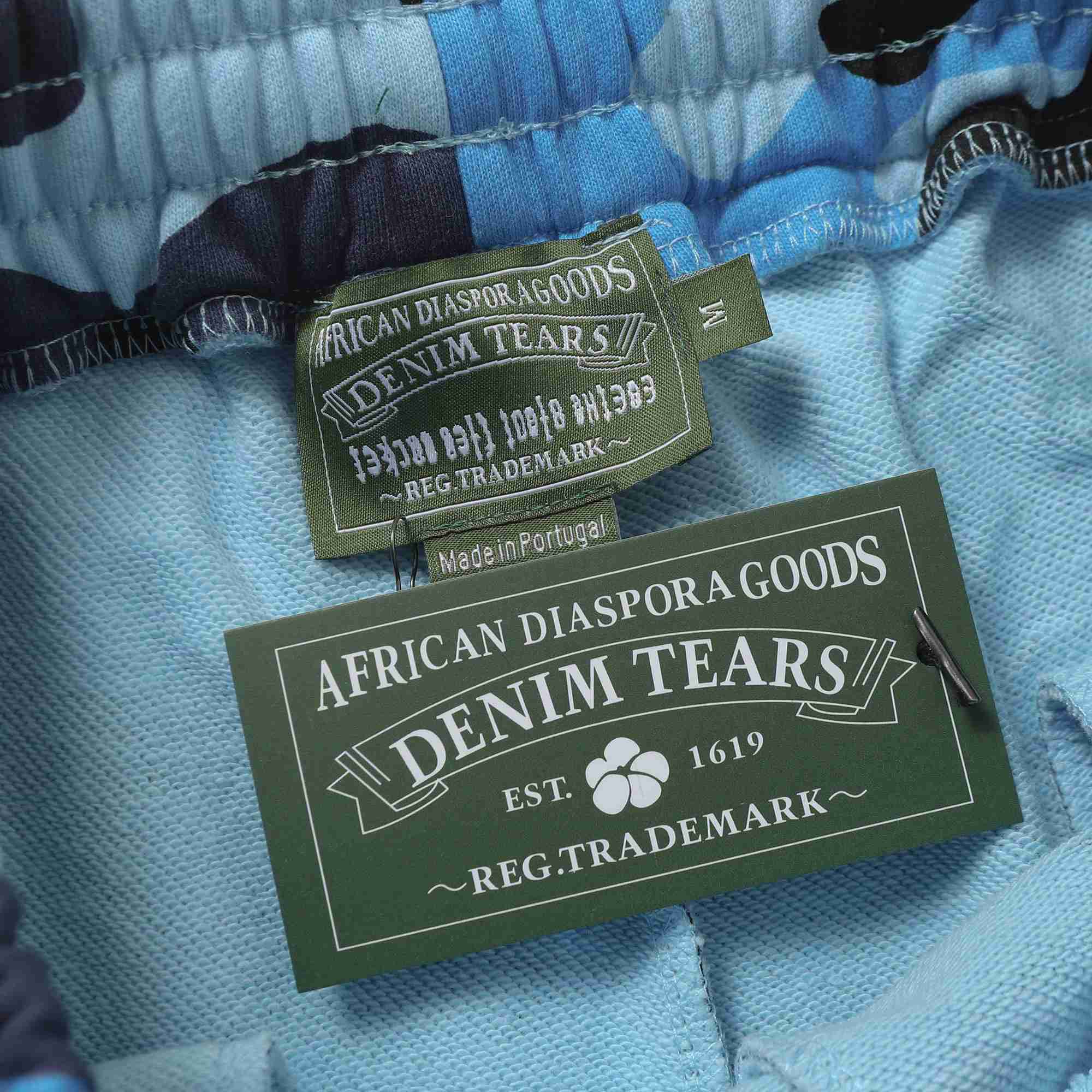Denim Tears Camo Sweat Shorts - DopestKickz