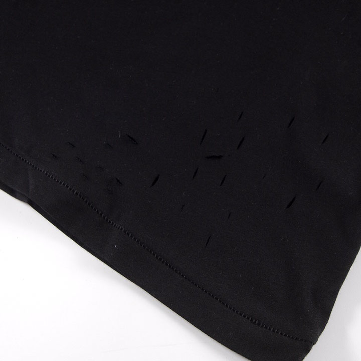 Enfants Riches Déprimés Cropped Distressed Logo-Print Cotton-Jersey - DopestKickz