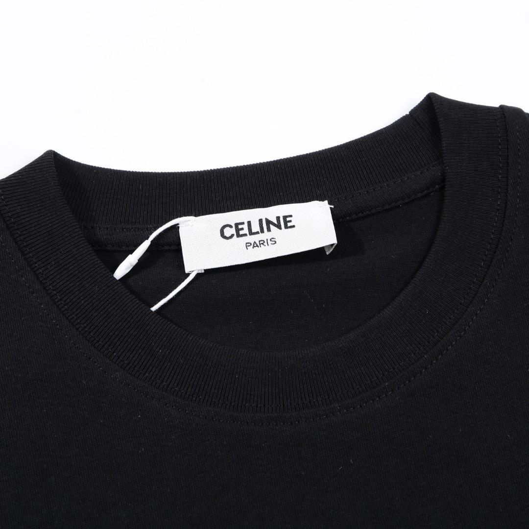 Celine T-Shirt In Cotton Jersey - DopestKickz