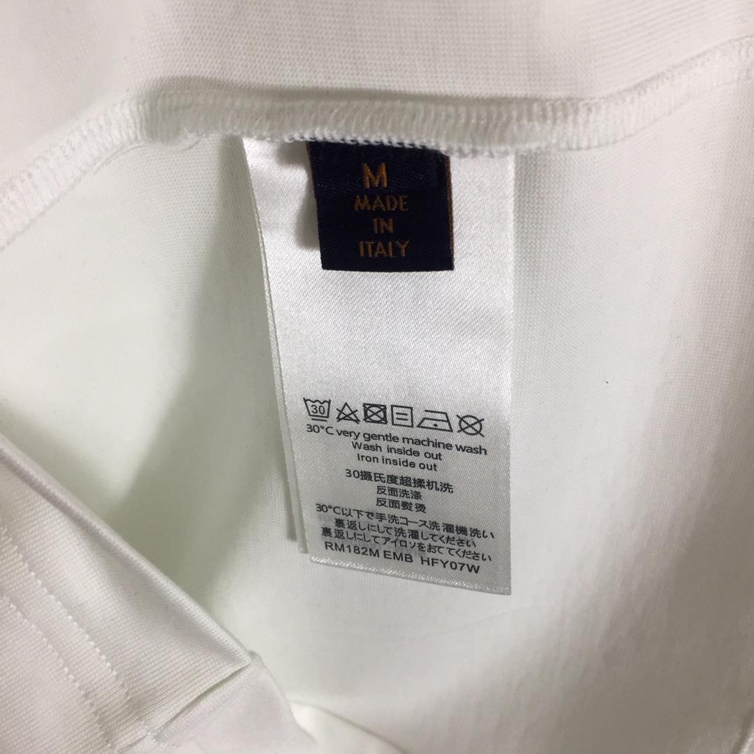 Louis Vuitton Embellished Short-Sleeved Cotton Crewneck - DopestKickz