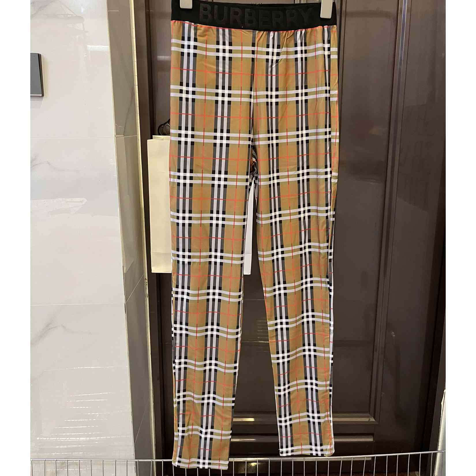 Burberry Check Top And Leggings  - DopestKickz