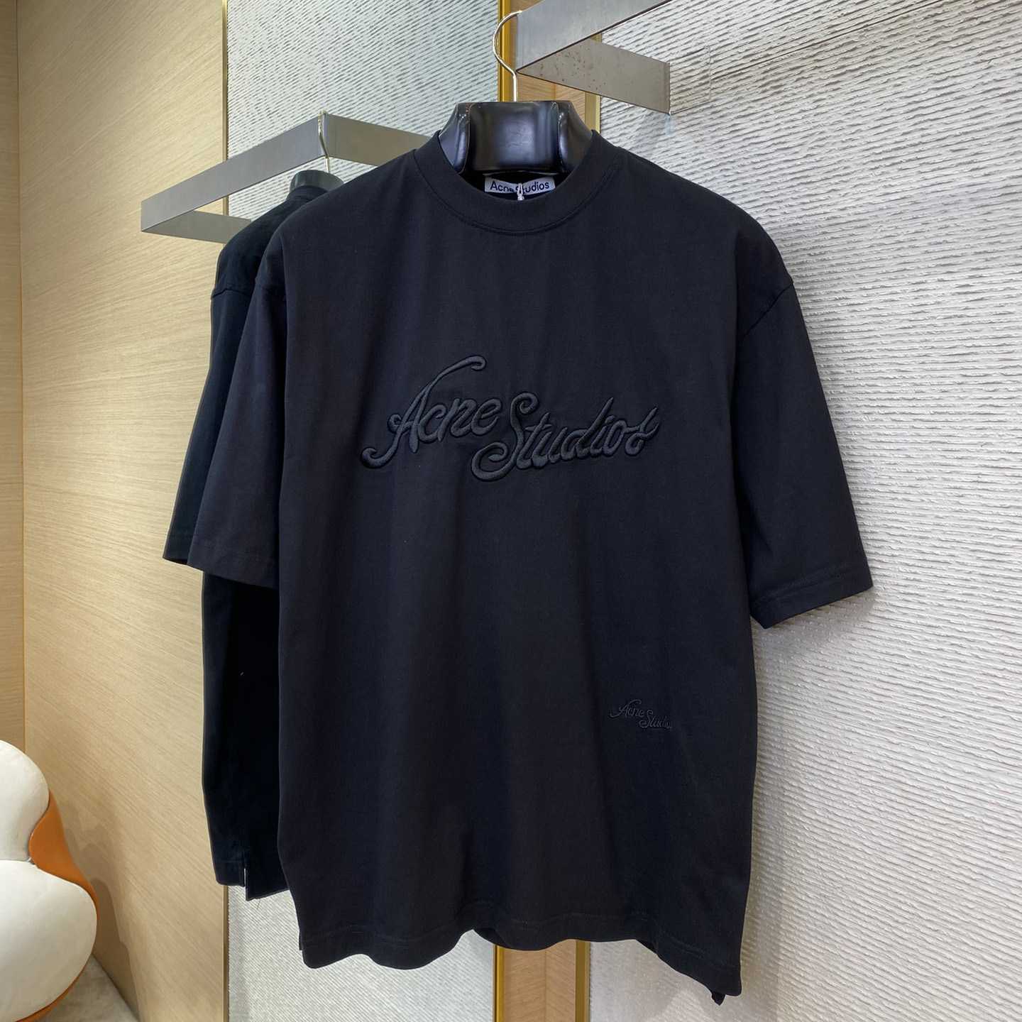 Acne Studios Logo T-shirt - Relaxed Fit - DopestKickz