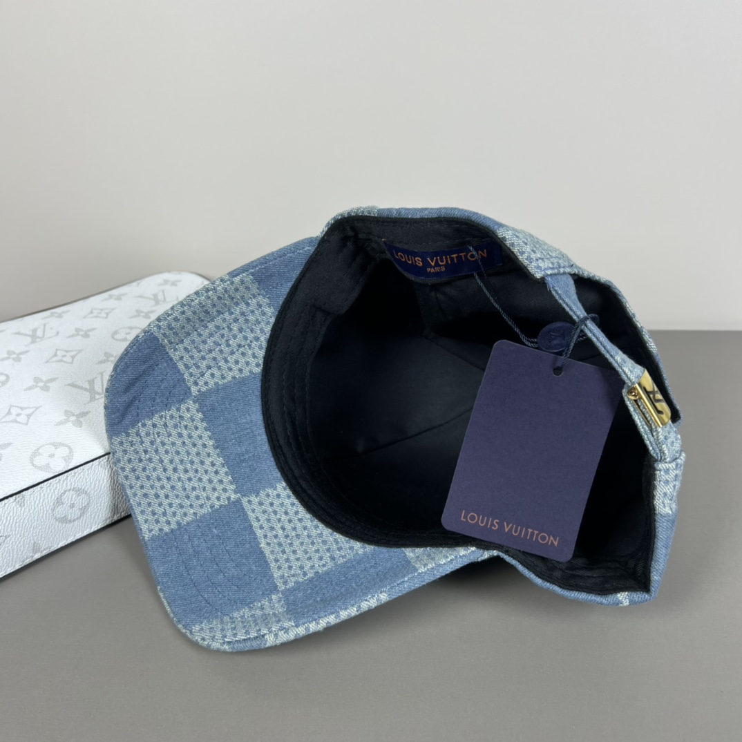Louis Vuitton Washed 3D Cap  - DopestKickz