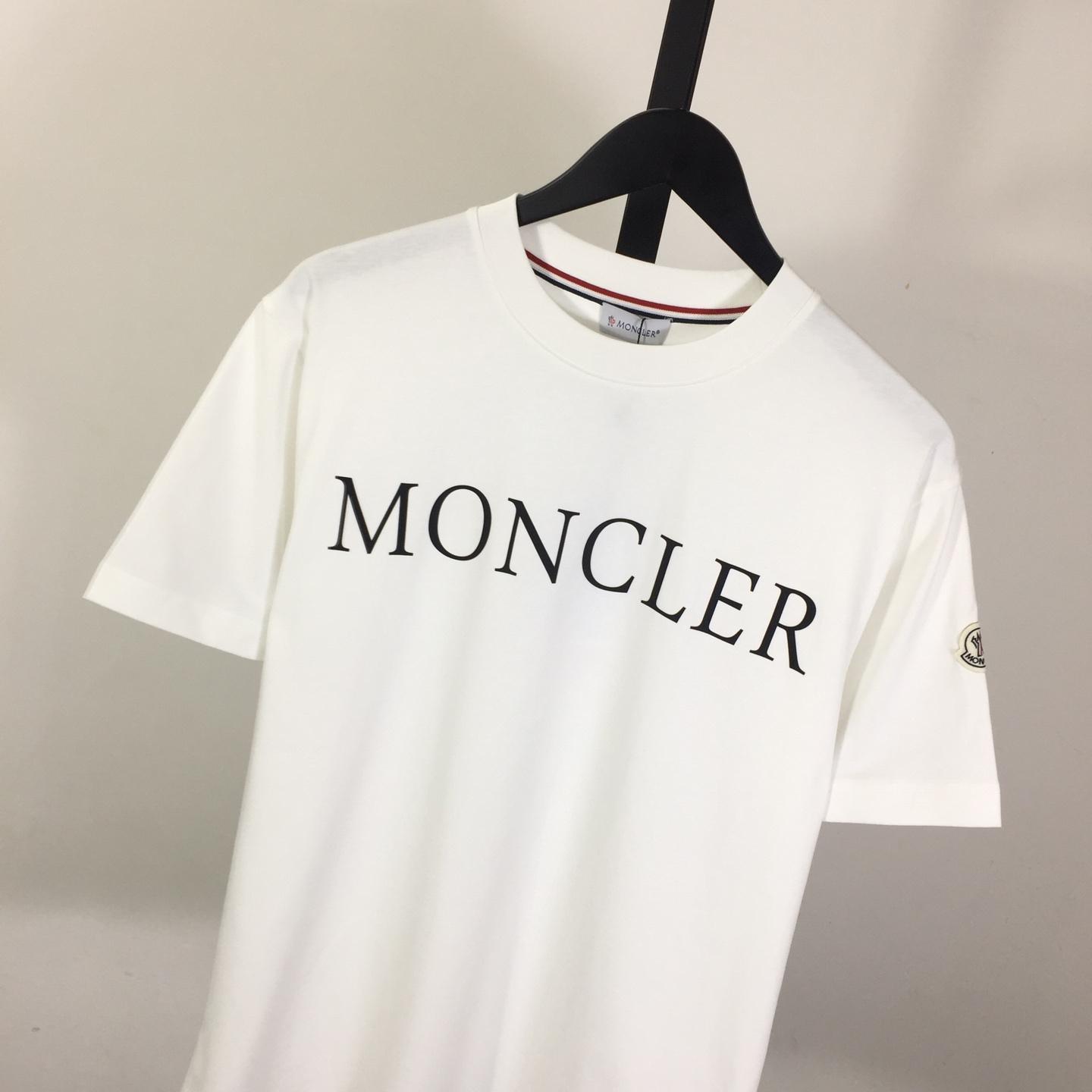 Moncler Logo Cotton T-shirt - DopestKickz