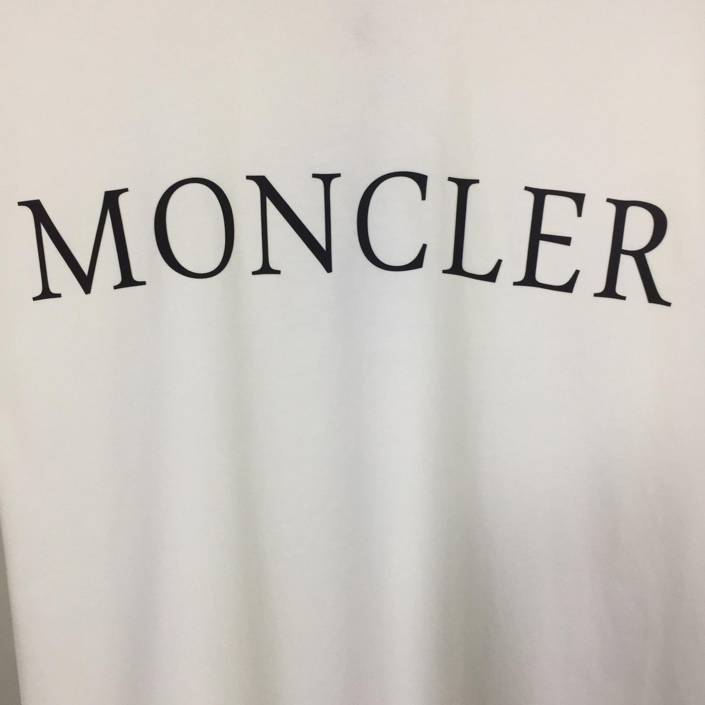 Moncler Logo Cotton T-shirt - DopestKickz