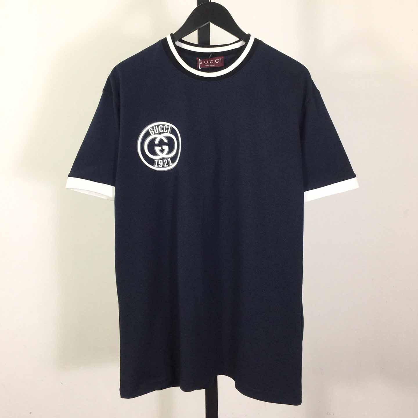 Gucci Cotton Jersey T-shirt With Embroidery - DopestKickz