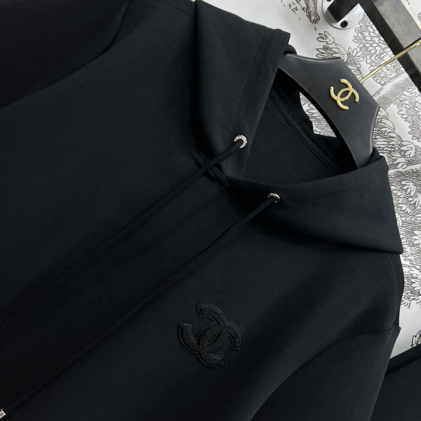 Chanel Hooded Tee & Shorts - DopestKickz