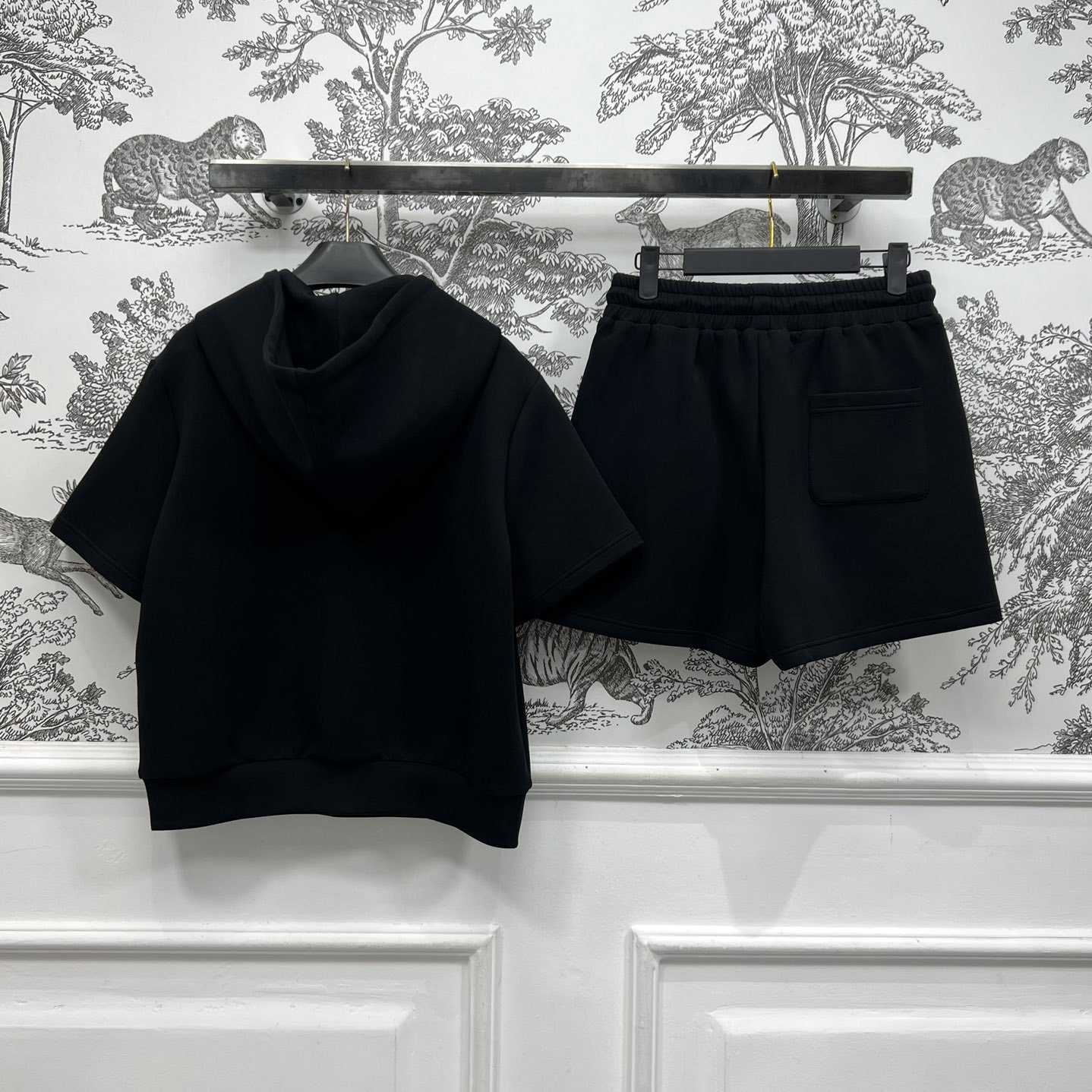 Chanel Hooded Tee & Shorts - DopestKickz