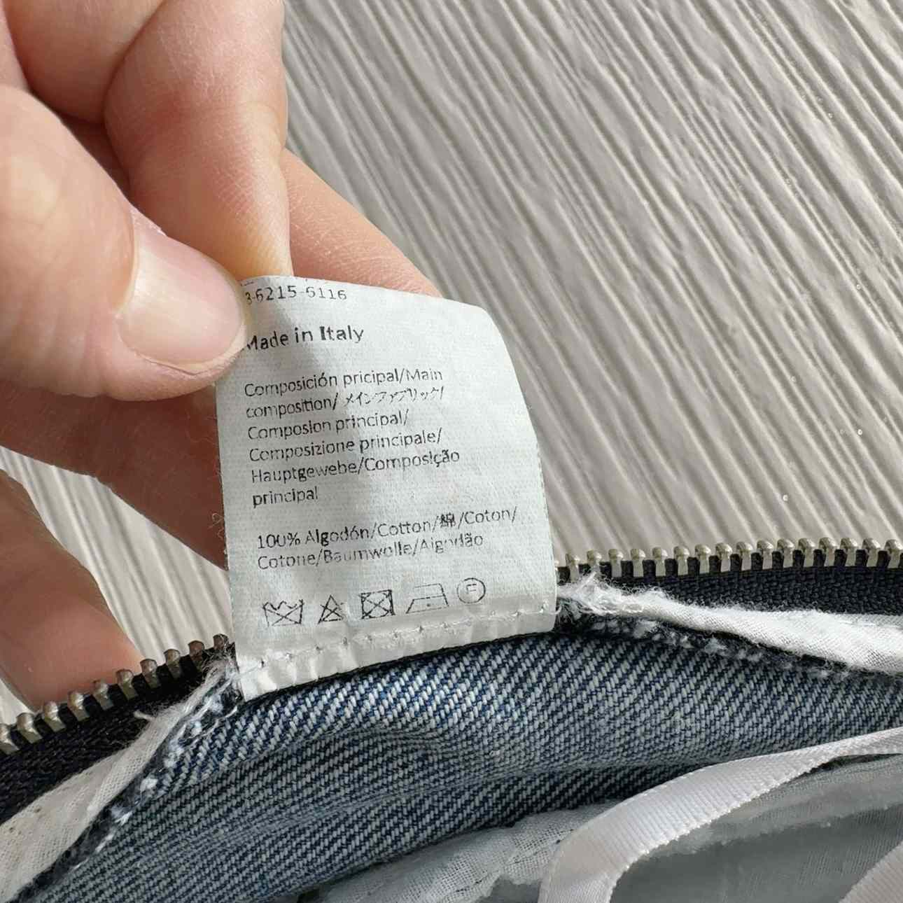 Loewe Draped Jeans In Denim - DopestKickz