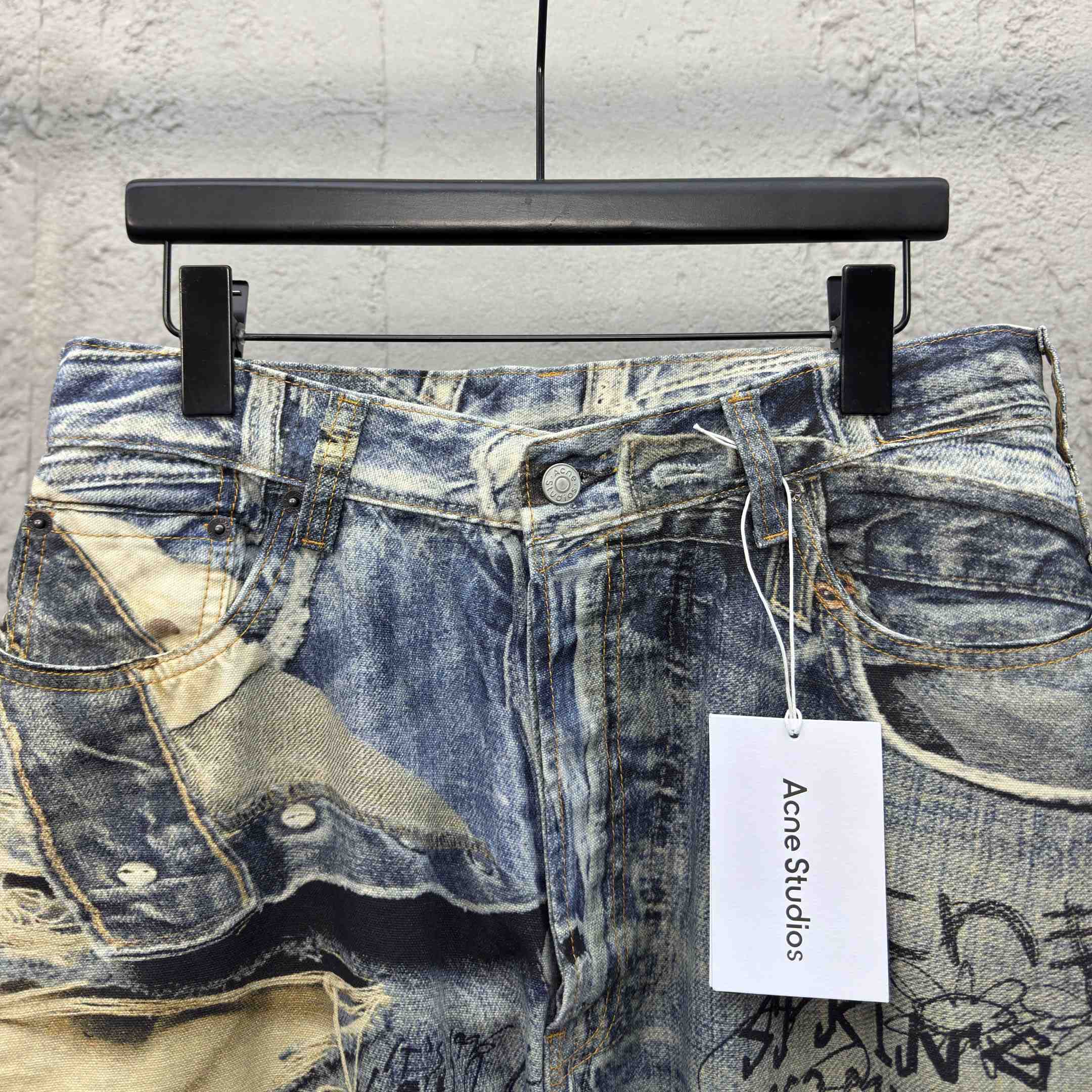 Acne Studios Super Baggy Fit Jeans - 2023 - DopestKickz