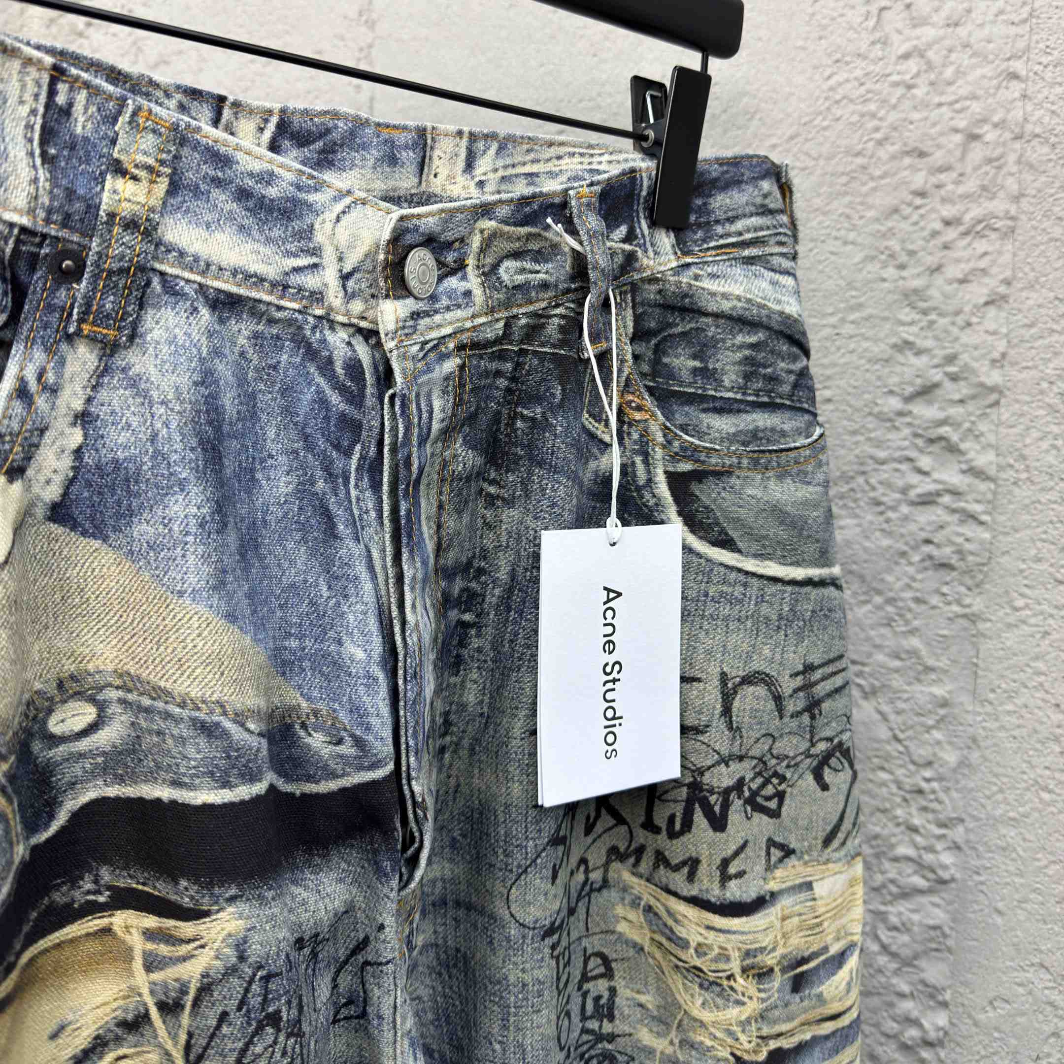 Acne Studios Super Baggy Fit Jeans - 2023 - DopestKickz