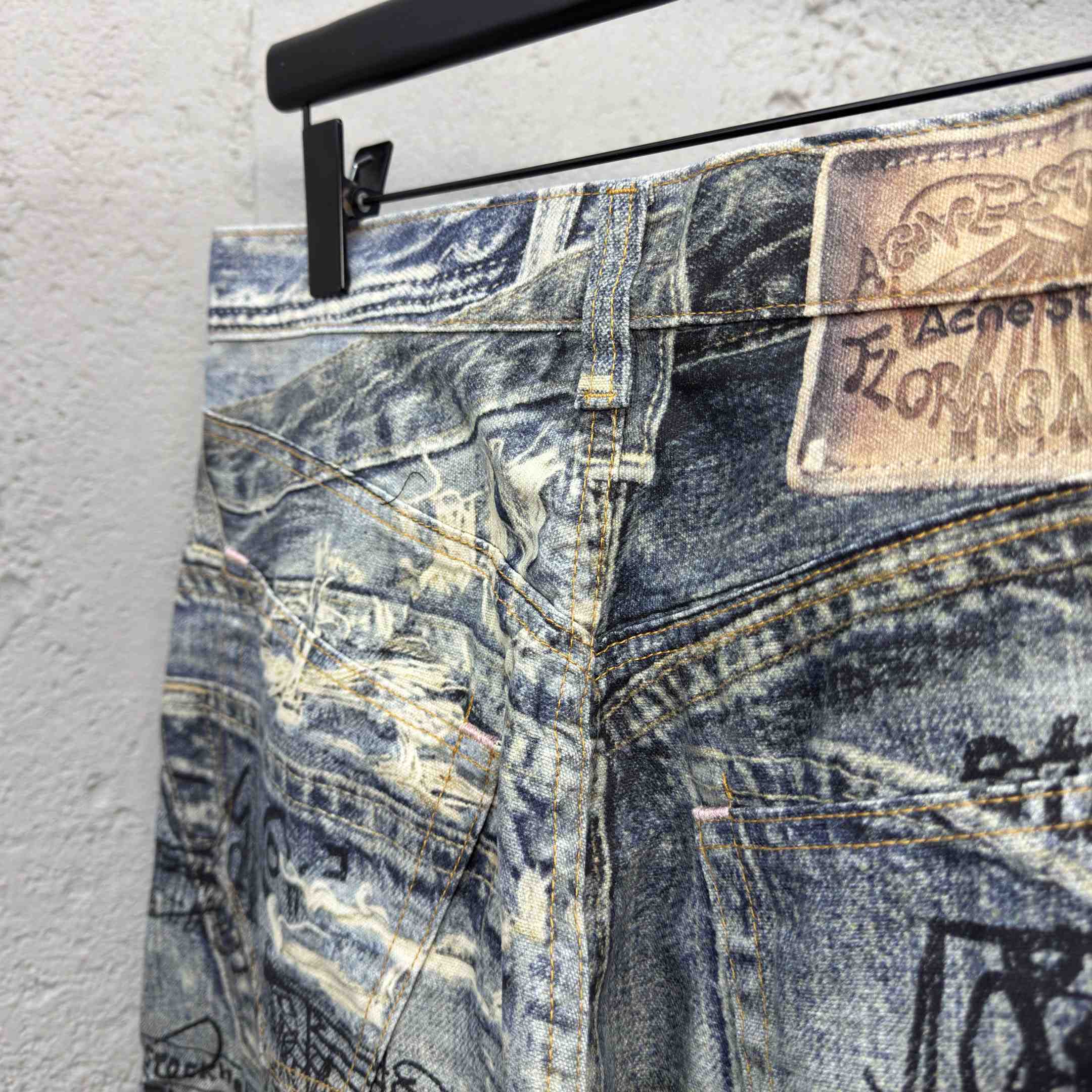 Acne Studios Super Baggy Fit Jeans - 2023 - DopestKickz