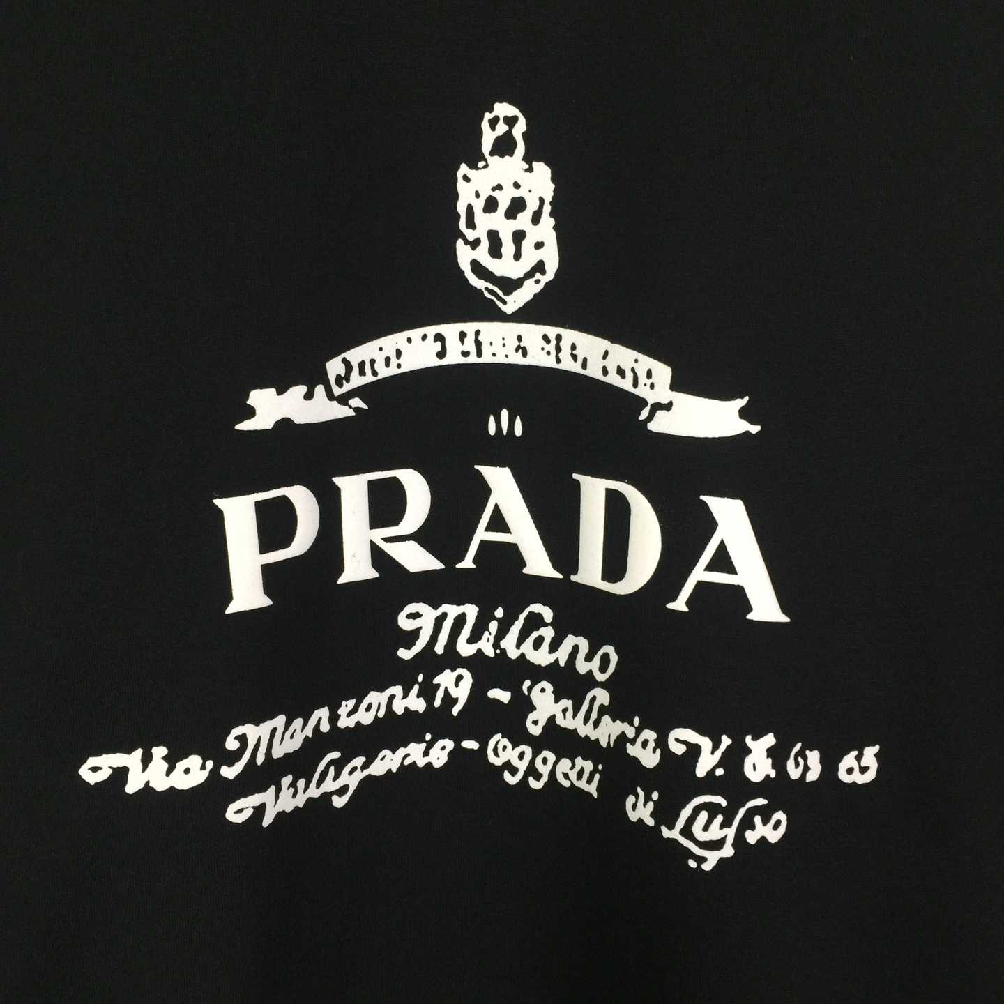 Prada Cotton T-Shirt - DopestKickz