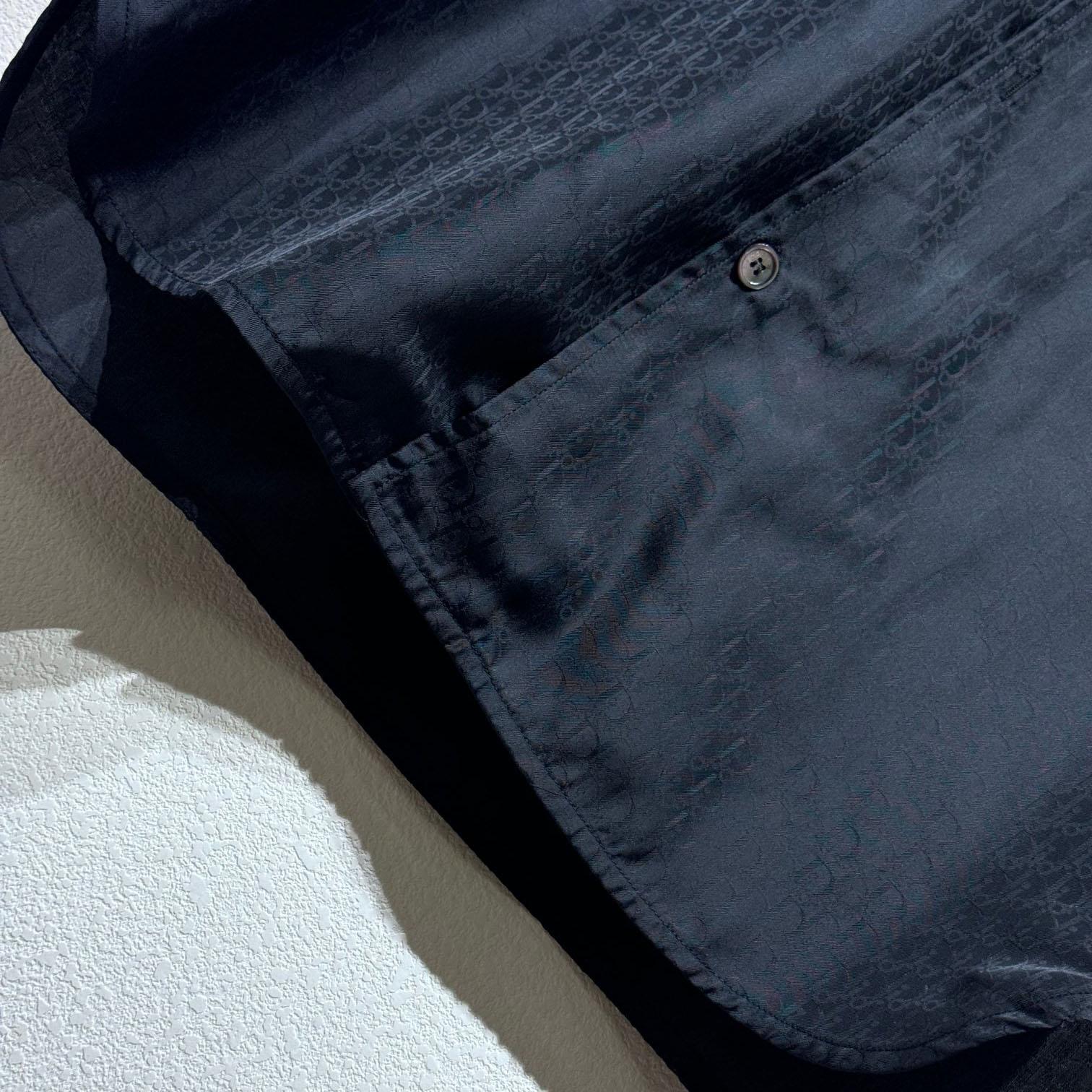 Dior Oblique Short-Sleeved Shirt  - DopestKickz