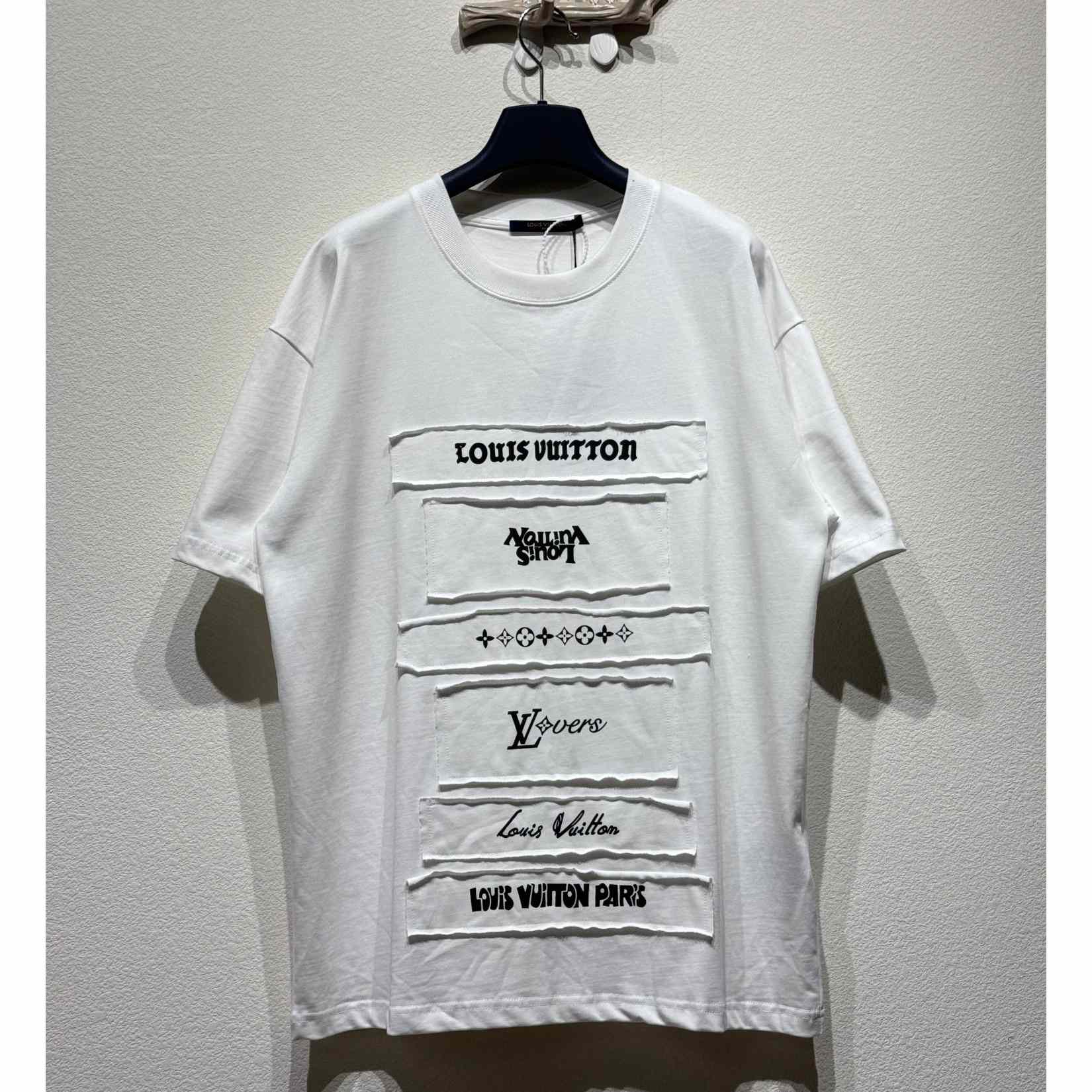 Louis Vuitton Short-Sleeved T-Shirt   - DopestKickz