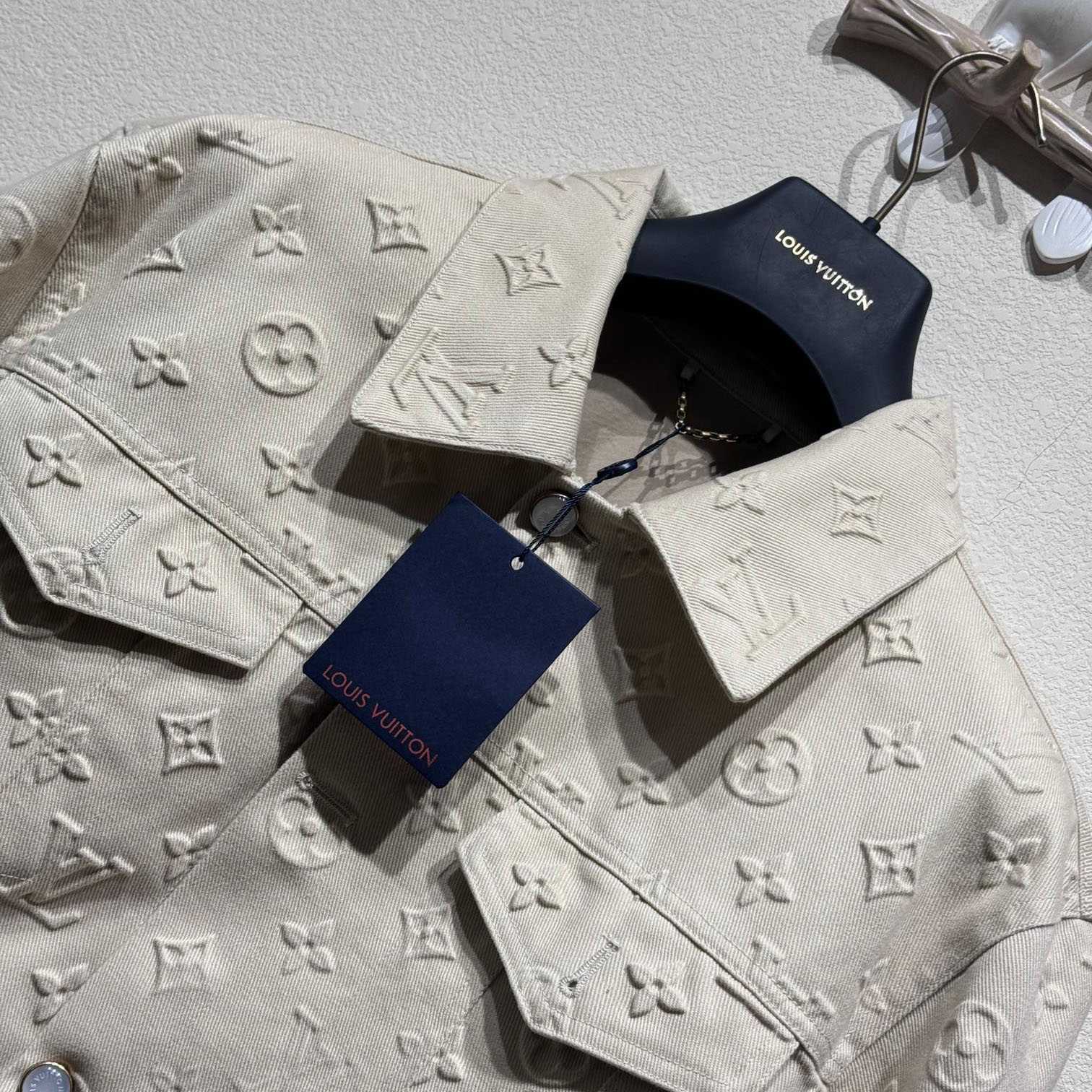 Louis Vuitton Monogram Embossed Overshirt    - DopestKickz