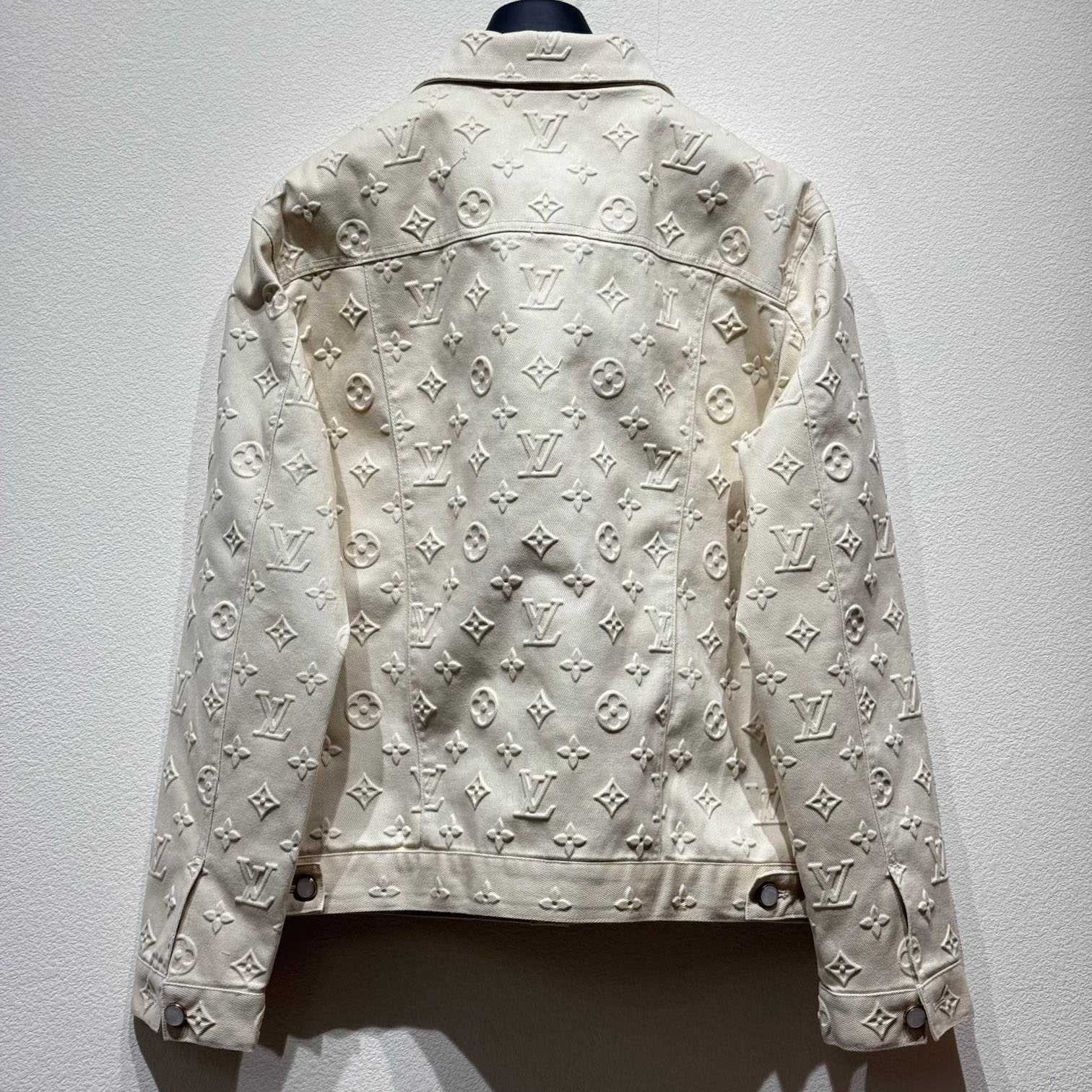Louis Vuitton Monogram Embossed Overshirt    - DopestKickz