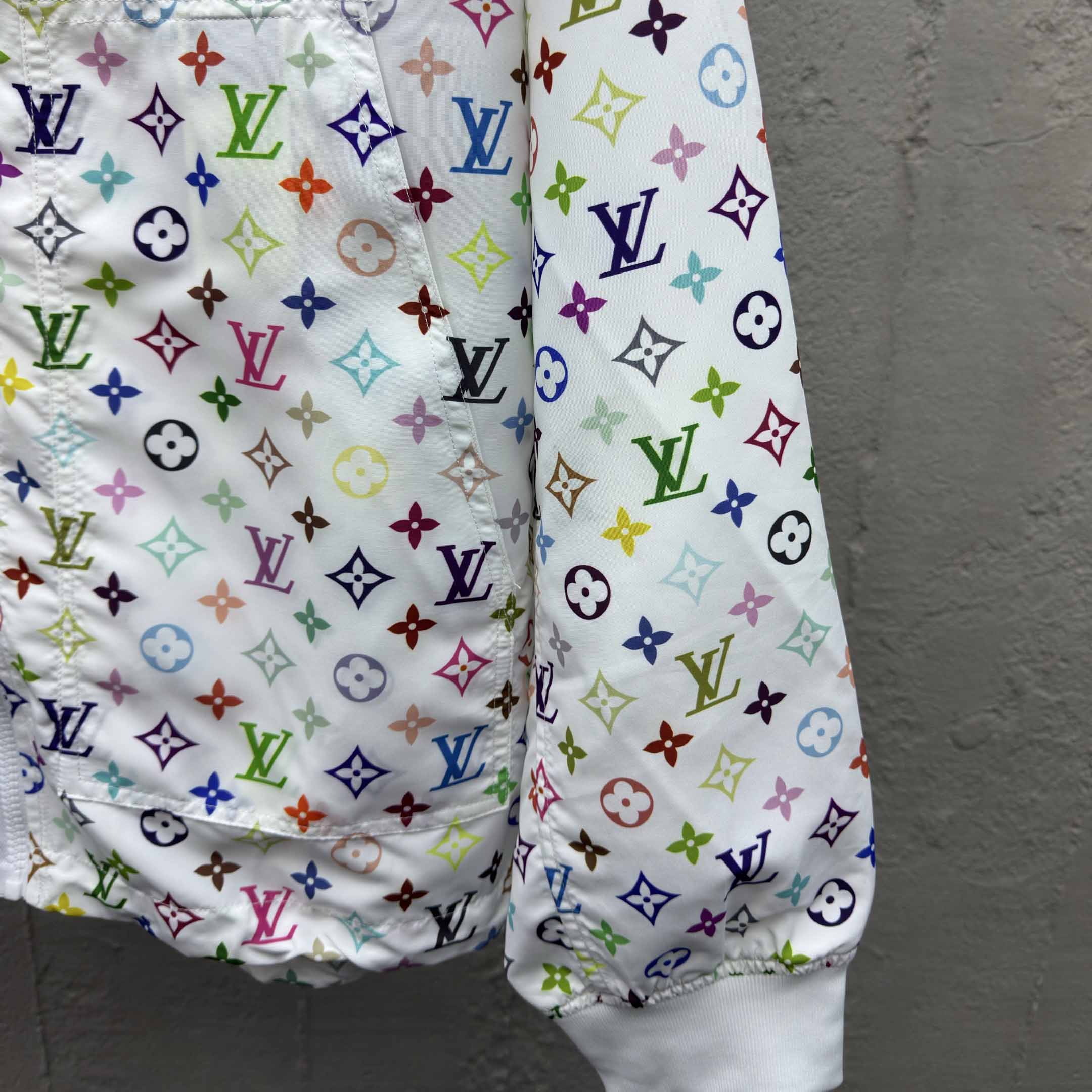 Louis Vuitton Monogram Bomber Jacket - DopestKickz