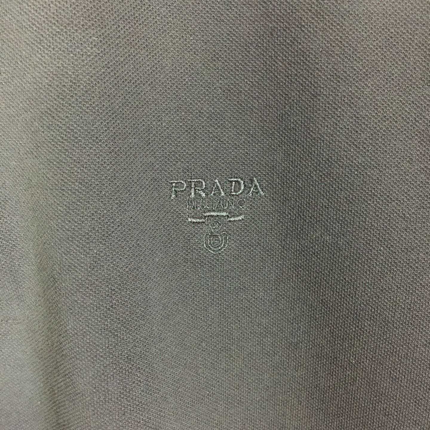 Prada Short-sleeved Piqué Polo Shirt - DopestKickz