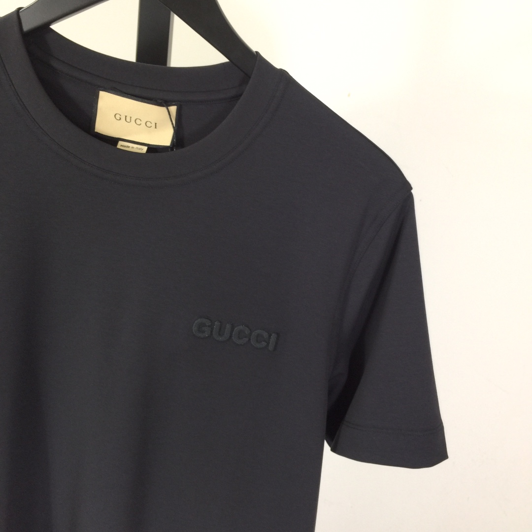 Gucci Cotton Jersey T-shirt With Embroidery - DopestKickz
