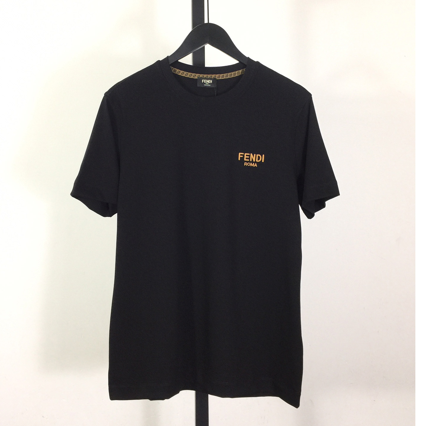 Fendi Cotton Jersey T-shirt With Embroidery - DopestKickz