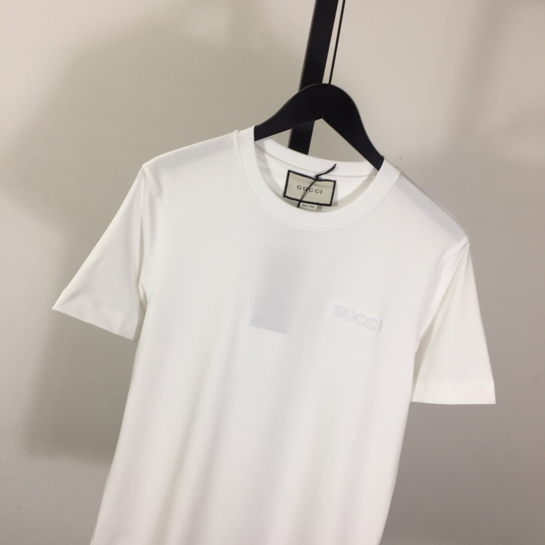 Gucci Cotton Jersey T-shirt With Embroidery - DopestKickz