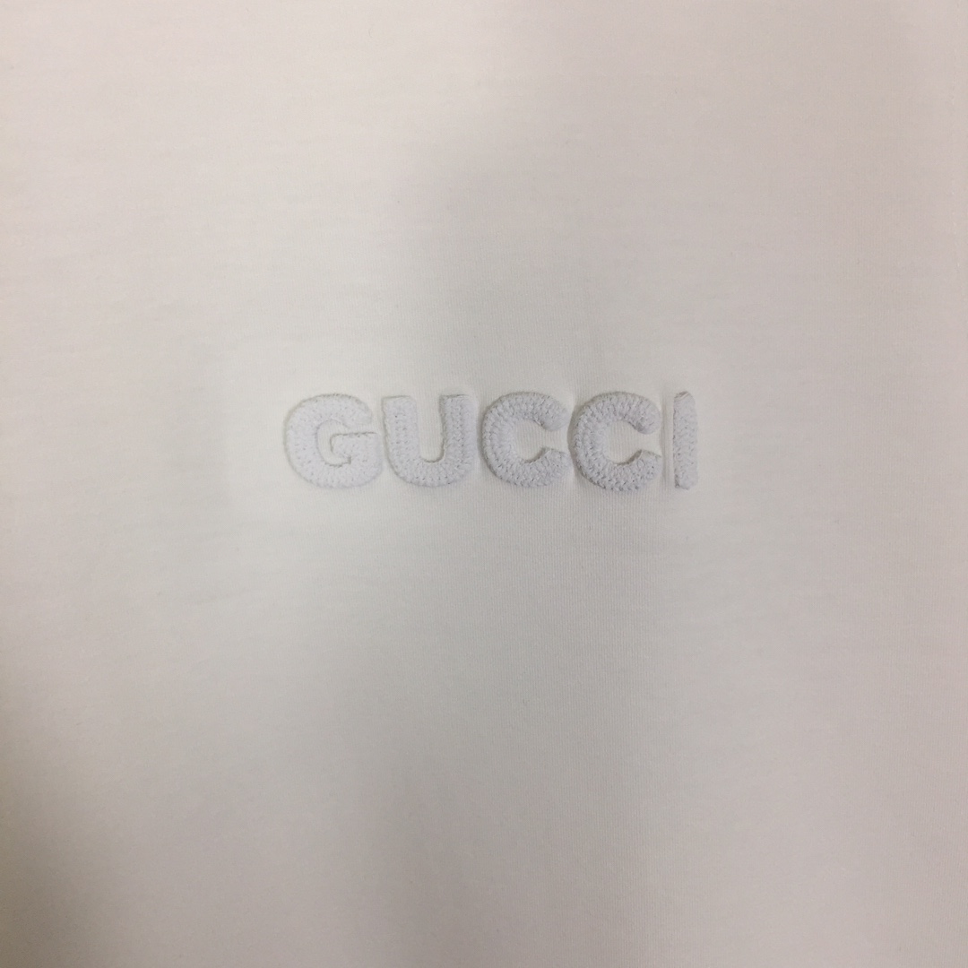 Gucci Cotton Jersey T-shirt With Embroidery - DopestKickz