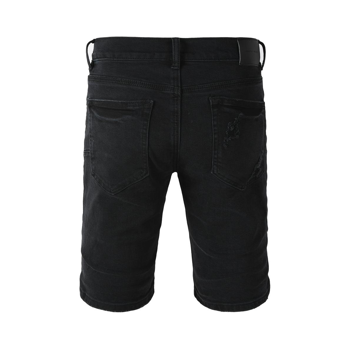 Purple-Brand Denim Shorts    5108 - DopestKickz