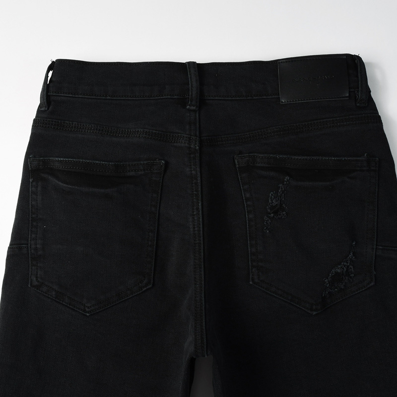 Purple-Brand Denim Shorts    5108 - DopestKickz