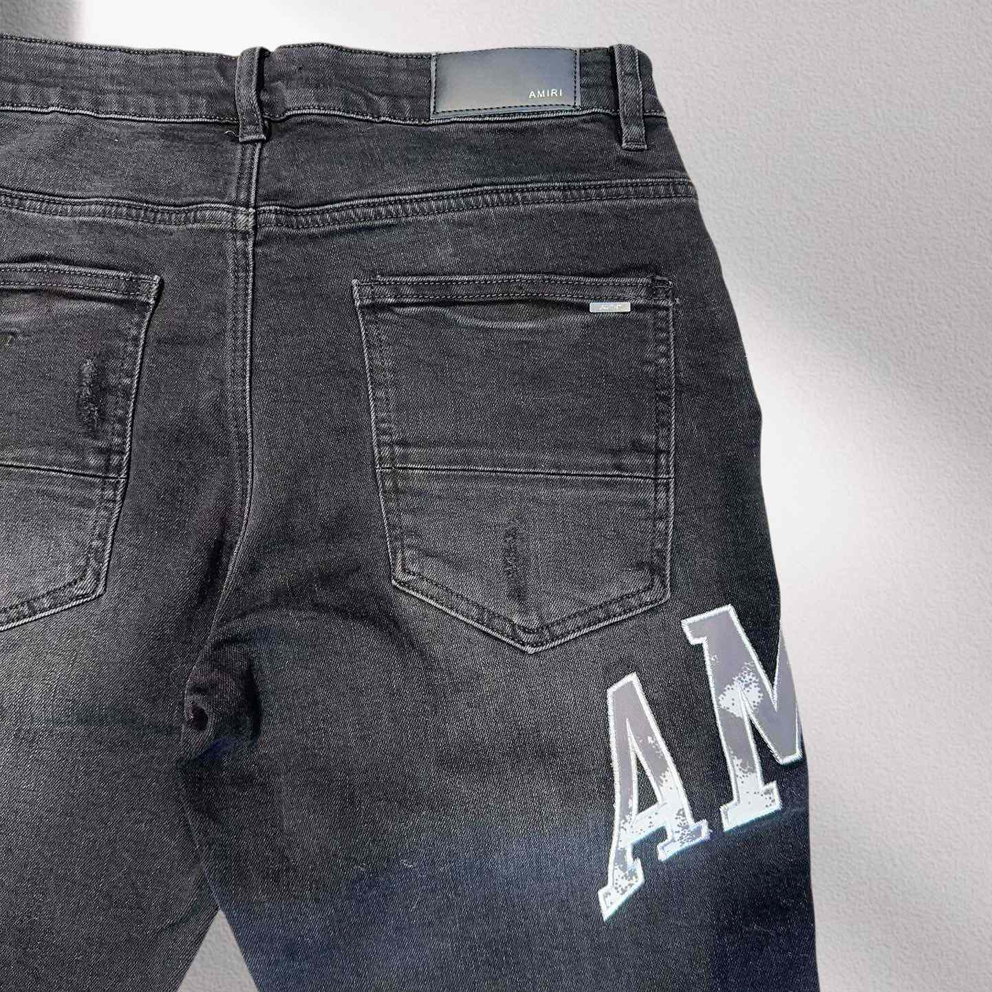 Amiri Denim Shorts     8012 - DopestKickz