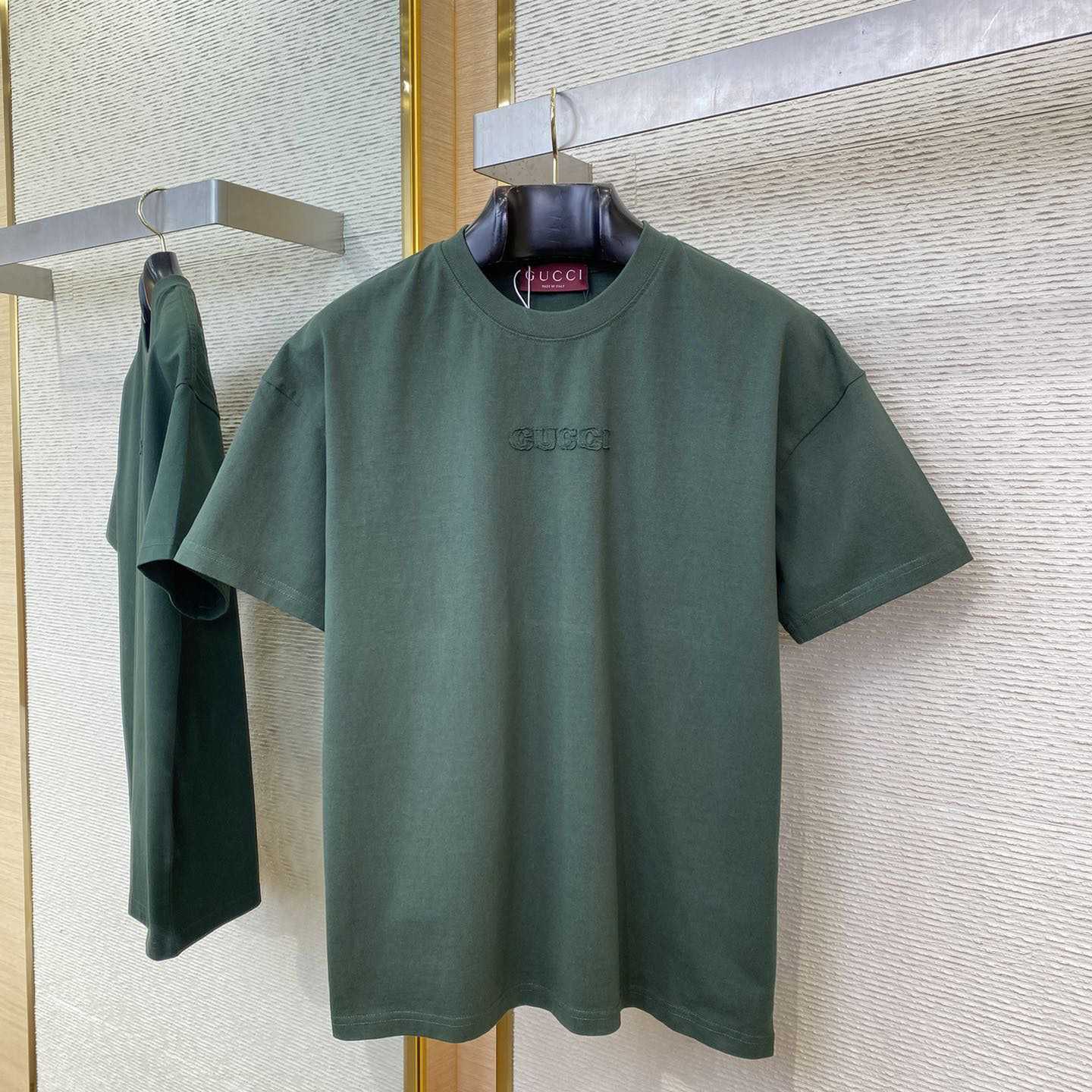 Gucci Embroidered Cotton Jersey T-shirt  - DopestKickz