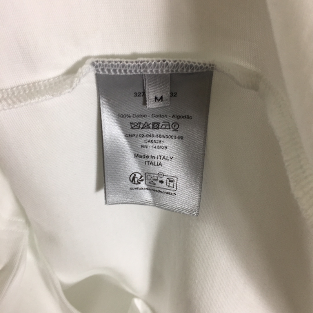 Dior Logo Cotton T-Shirt  - DopestKickz