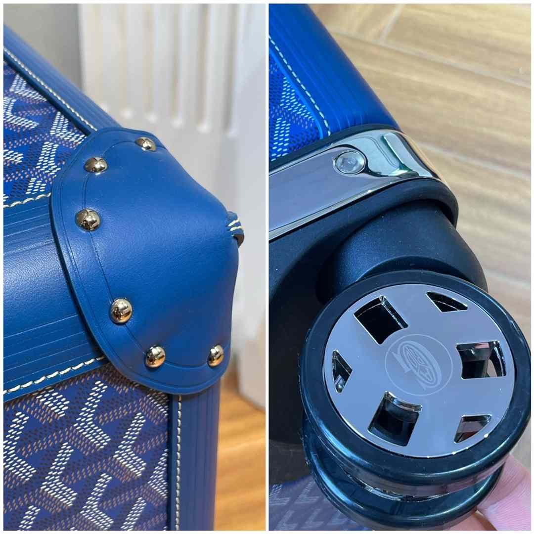 Goyard Satolas GM Rolling Suitcase - DopestKickz