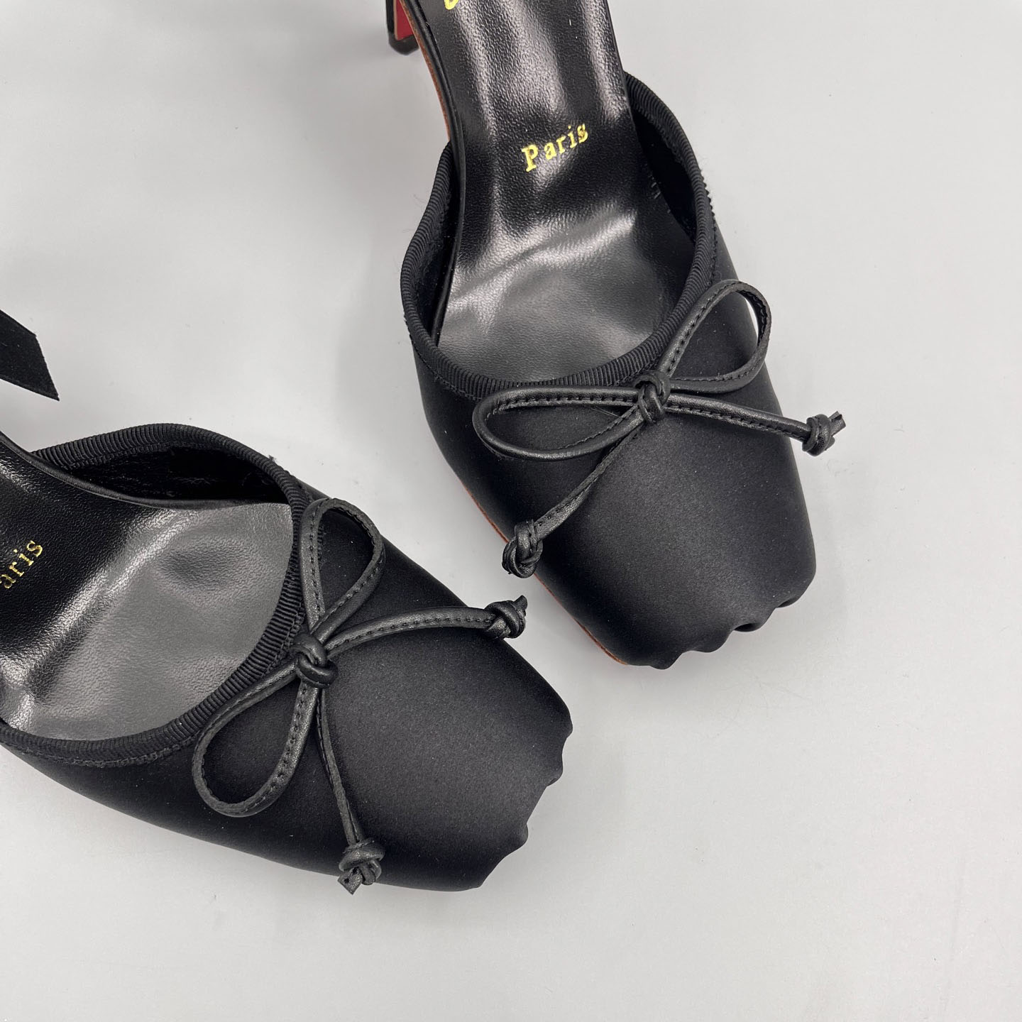 Christian Louboutin Cassia Lace-Up Slingback Pumps - DopestKickz