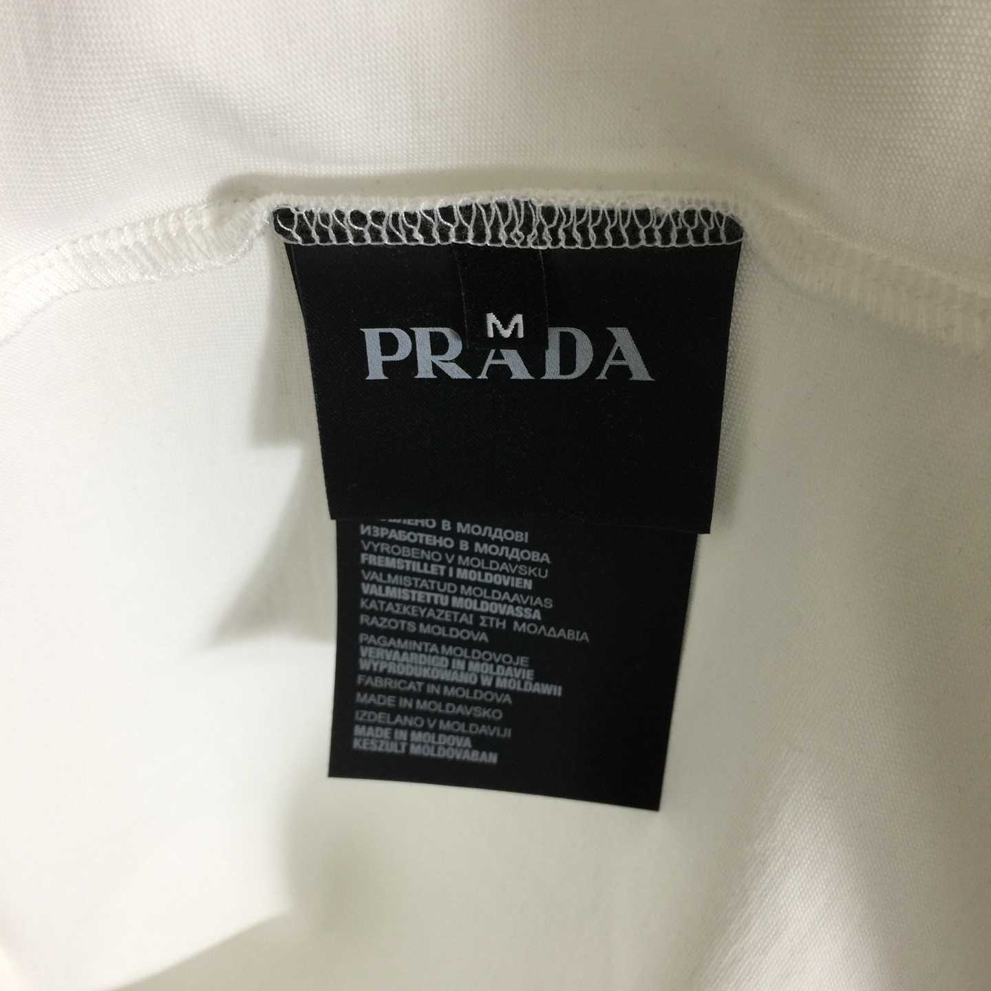 Prada Cotton T-Shirt - DopestKickz