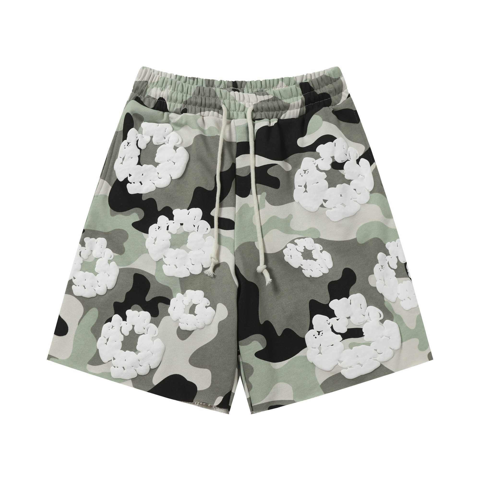 Denim Tears Camo Sweat Shorts - DopestKickz