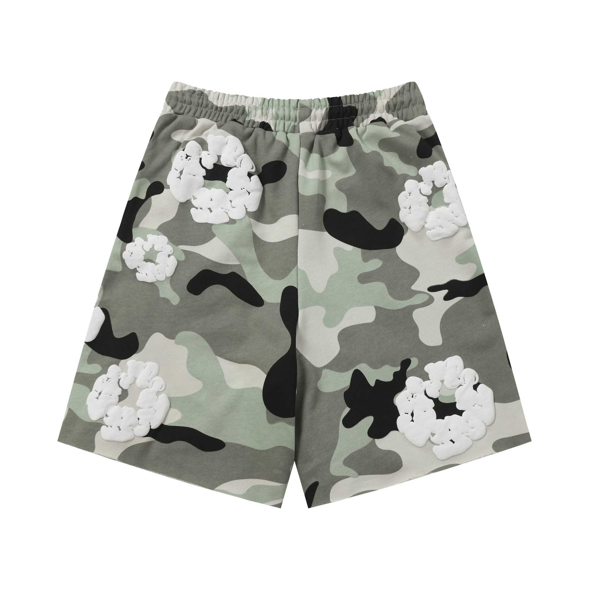 Denim Tears Camo Sweat Shorts - DopestKickz
