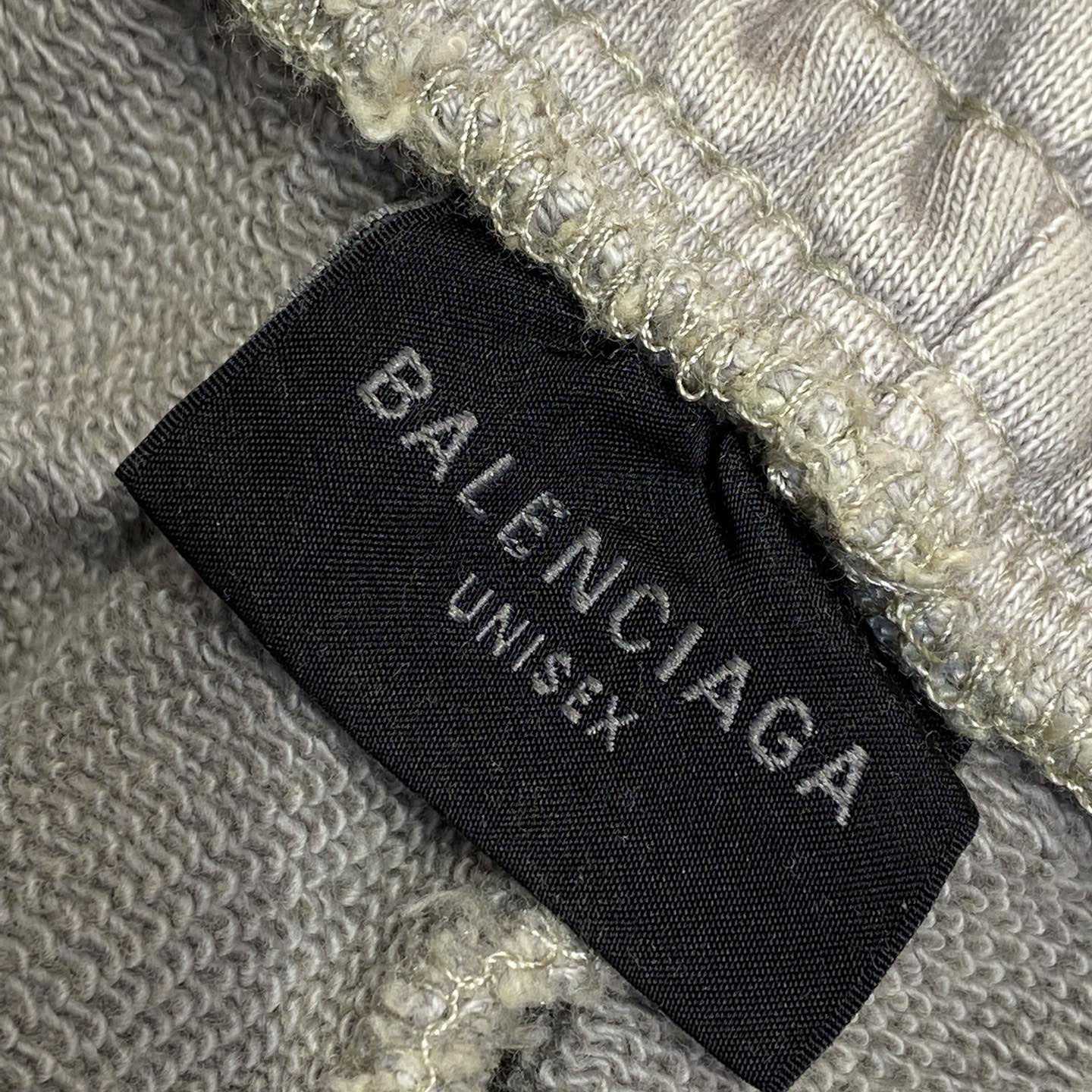 Balenciaga Y2K Baggy Sweatpants In Light Beige - DopestKickz
