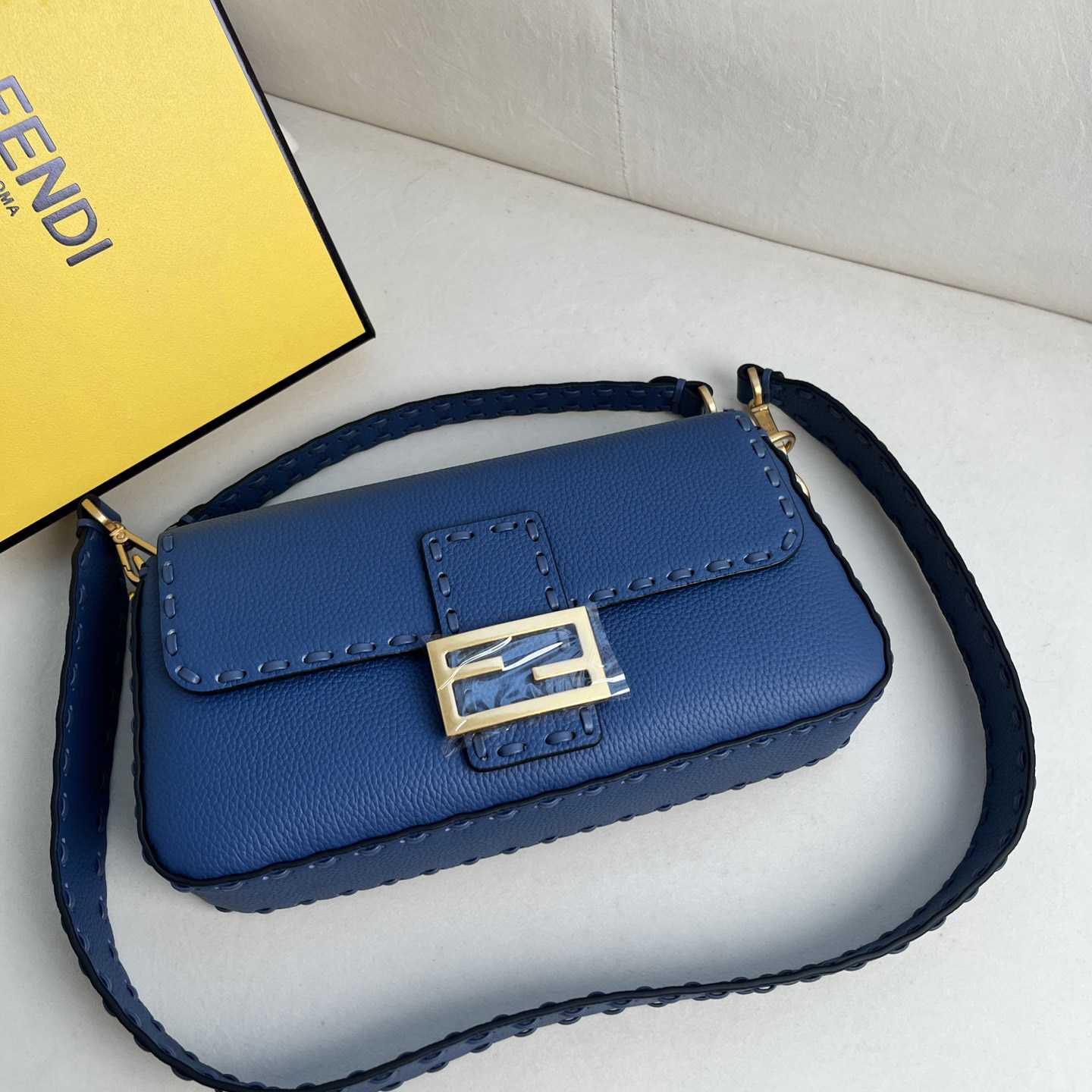 Fendi Baguette Selleria Blue - DopestKickz