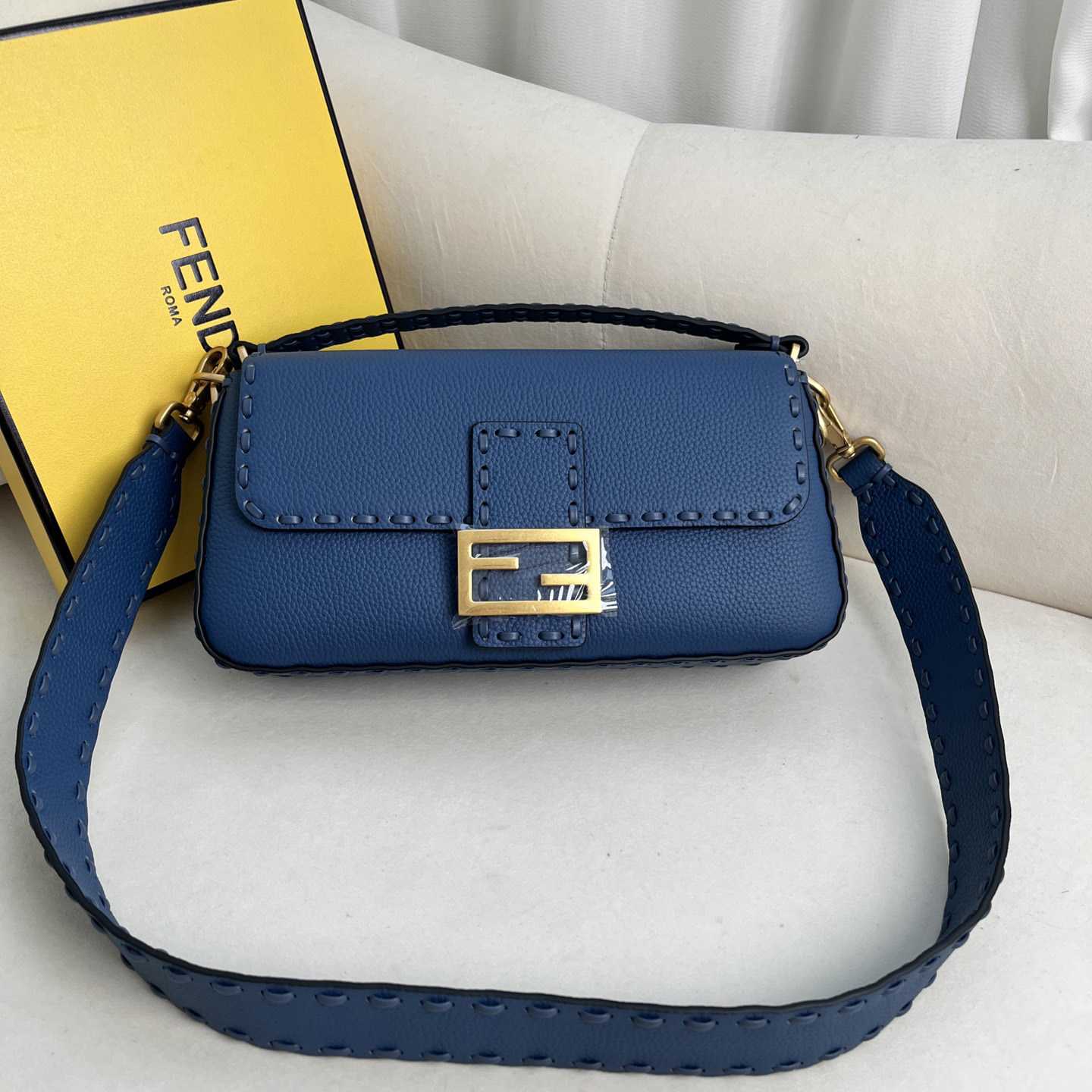 Fendi Baguette Selleria Blue - DopestKickz