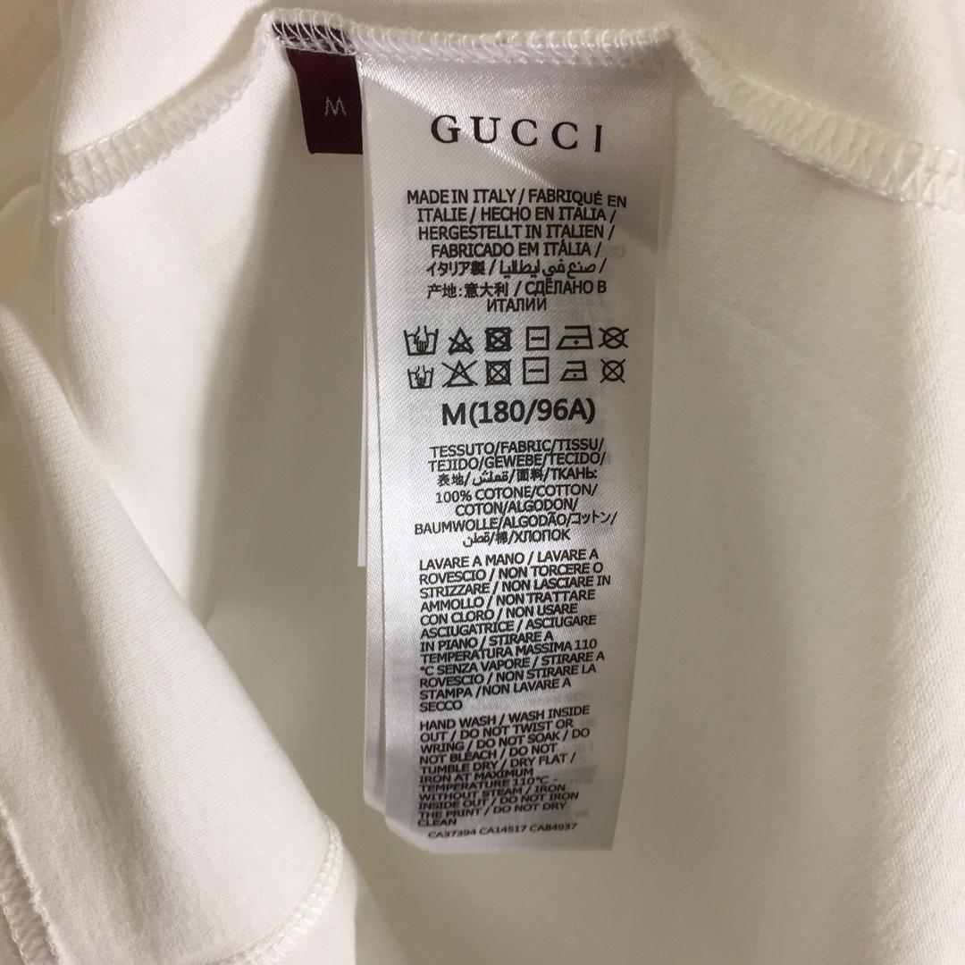 Gucci Cotton Jersey T-shirt With Embroidery - DopestKickz