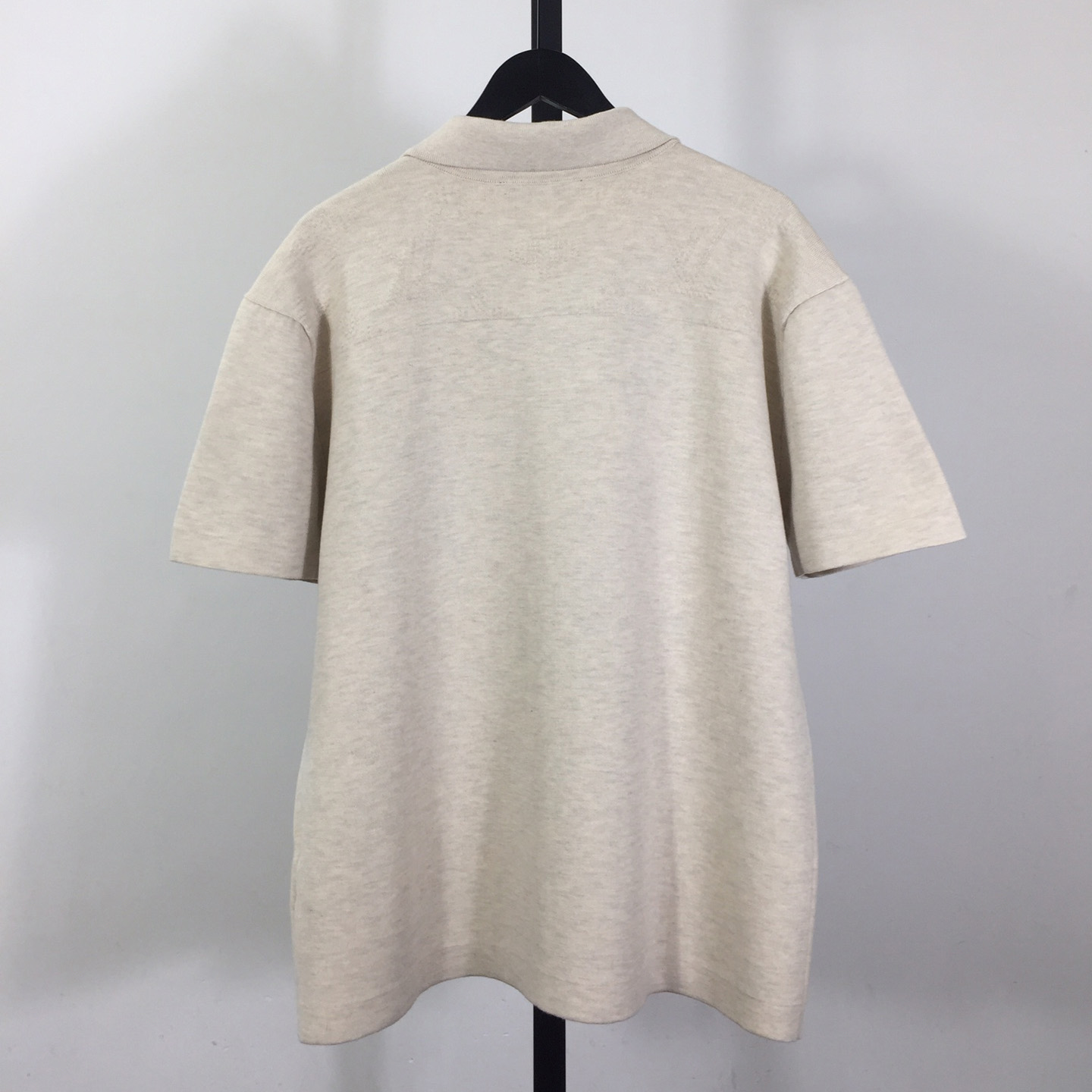 Louis Vuitton Monogram Embossed Short-Sleeved Knit Shirt - DopestKickz