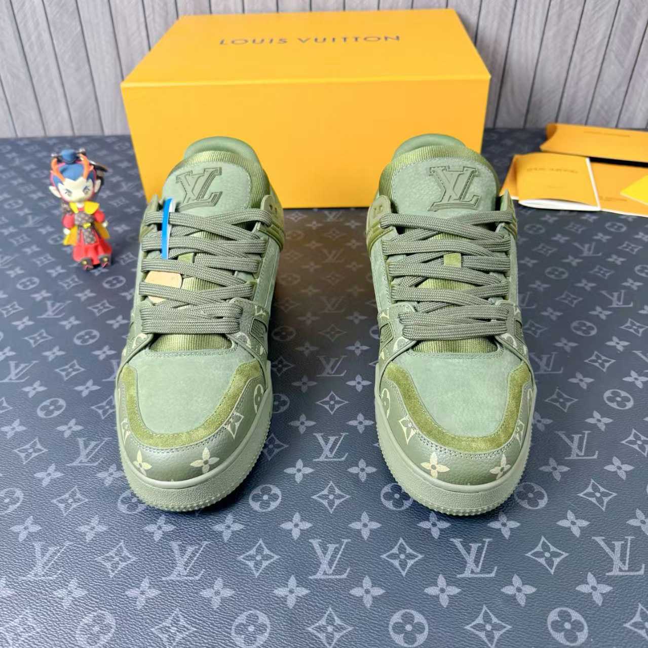 Louis Vuitton LV Trainer Sneaker     - DopestKickz