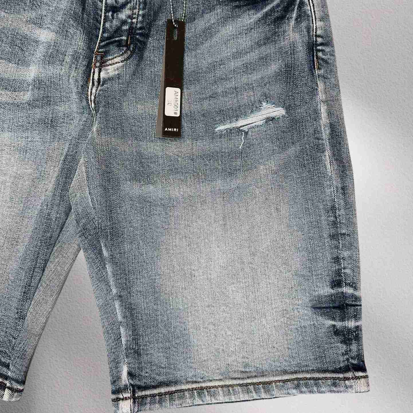 Amiri Denim Shorts     8001 - DopestKickz