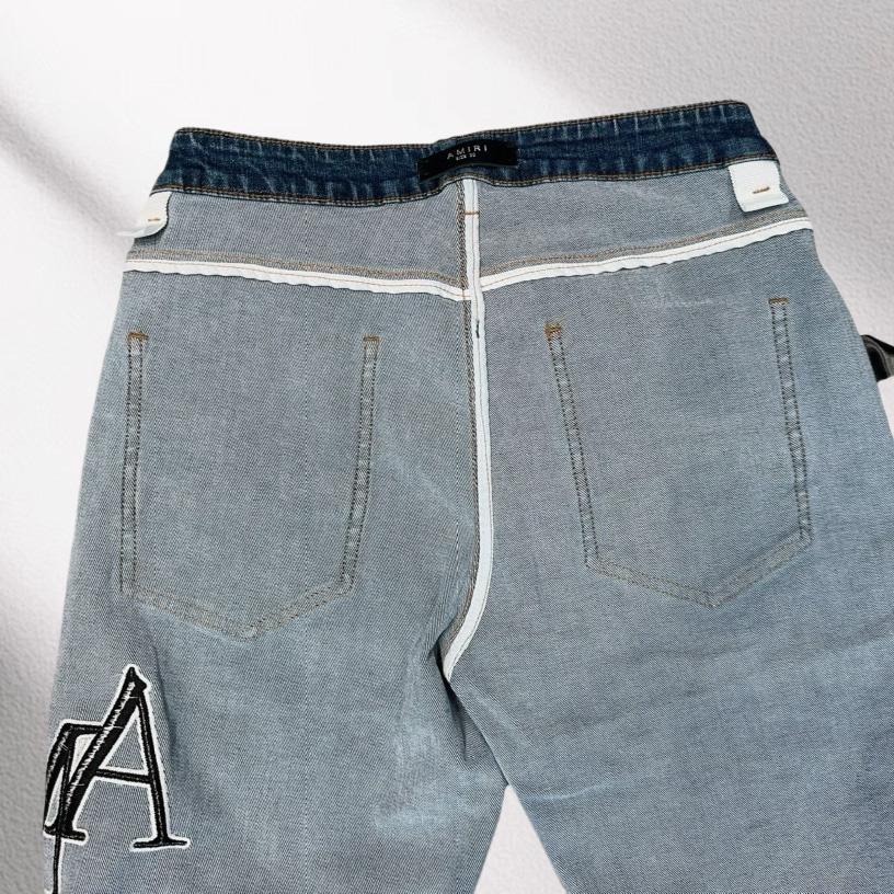 Amiri Denim Shorts     8001 - DopestKickz