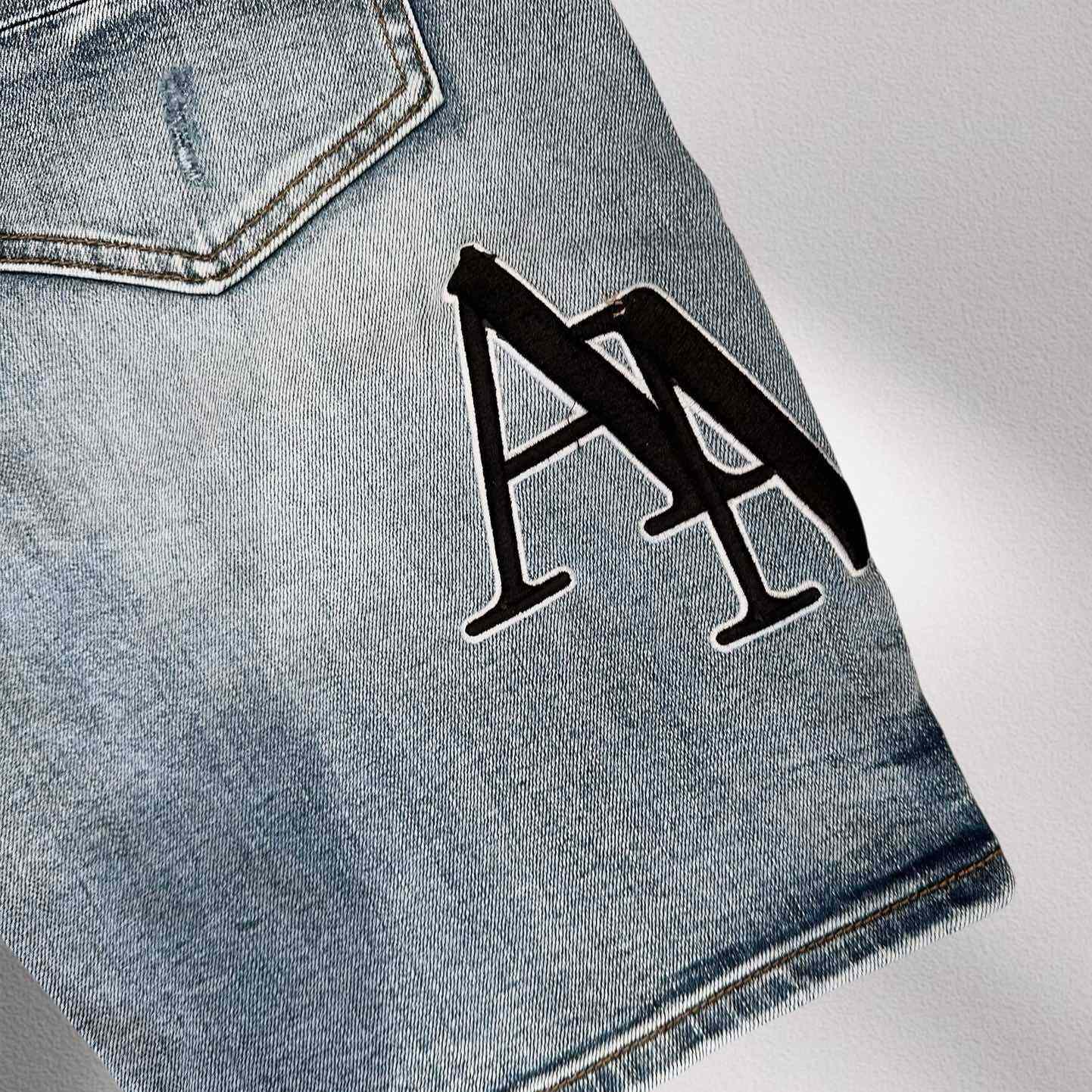 Amiri Denim Shorts     8001 - DopestKickz