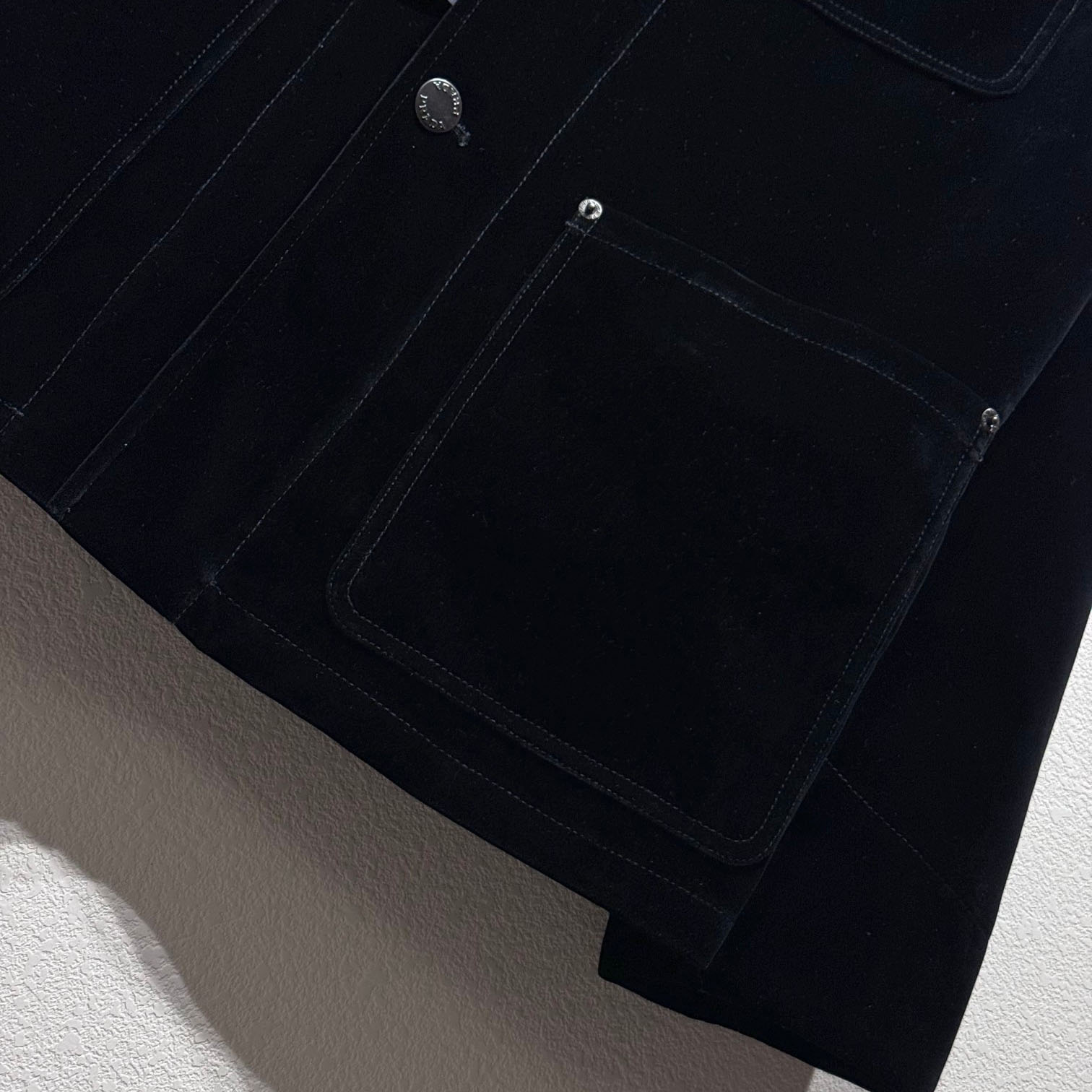 Prada Blouson In Velvet Denim - DopestKickz