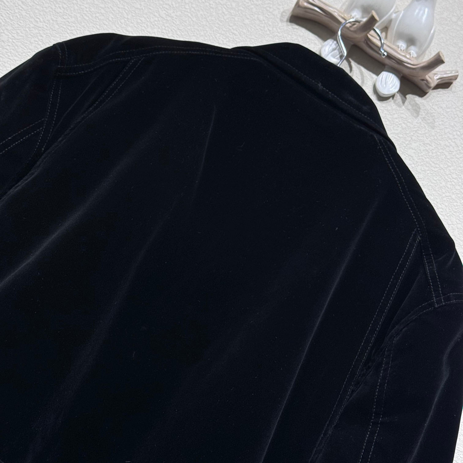 Prada Blouson In Velvet Denim - DopestKickz